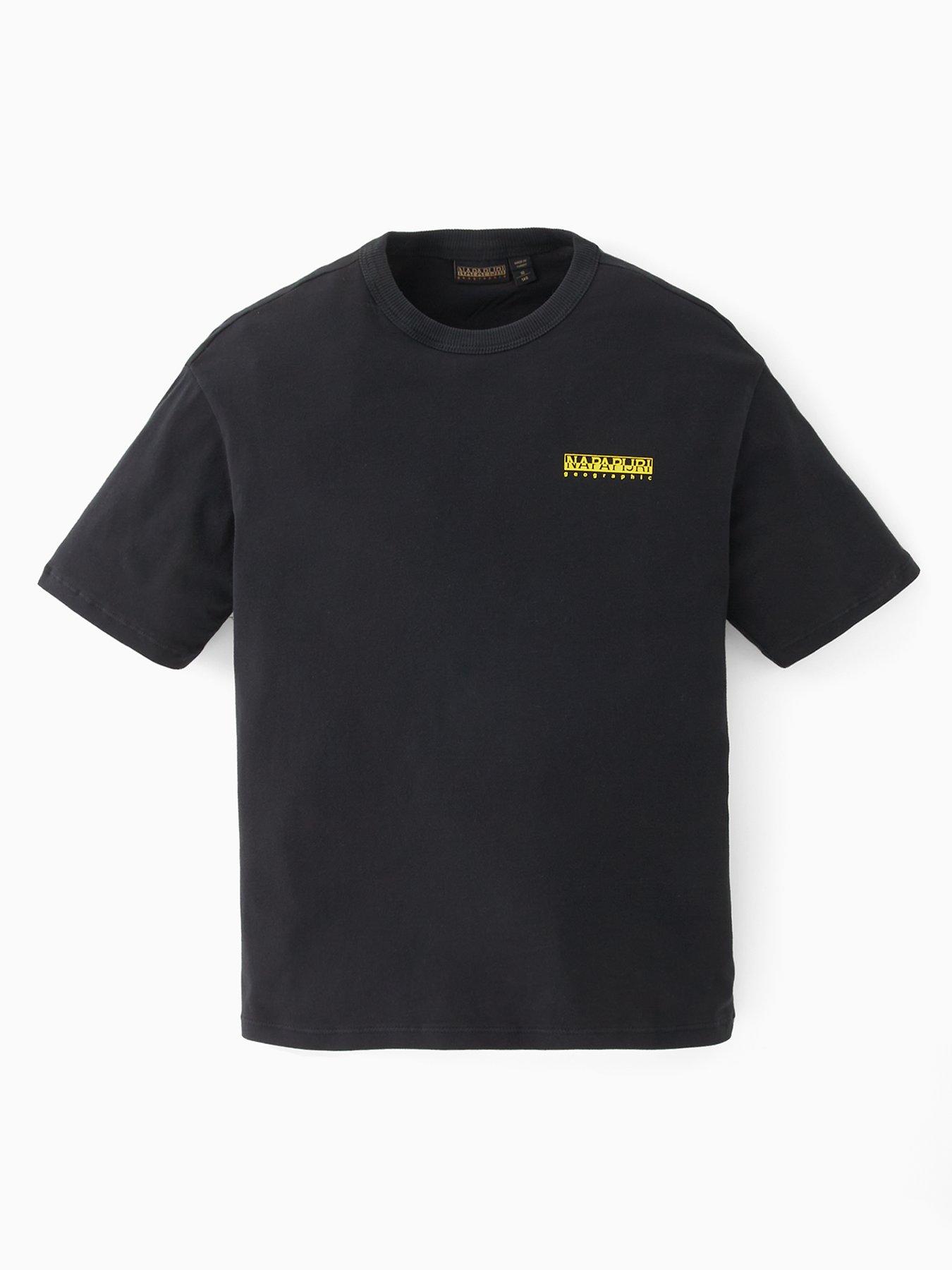 napapijri-kids-unisex-s-adige-t-shirt-black