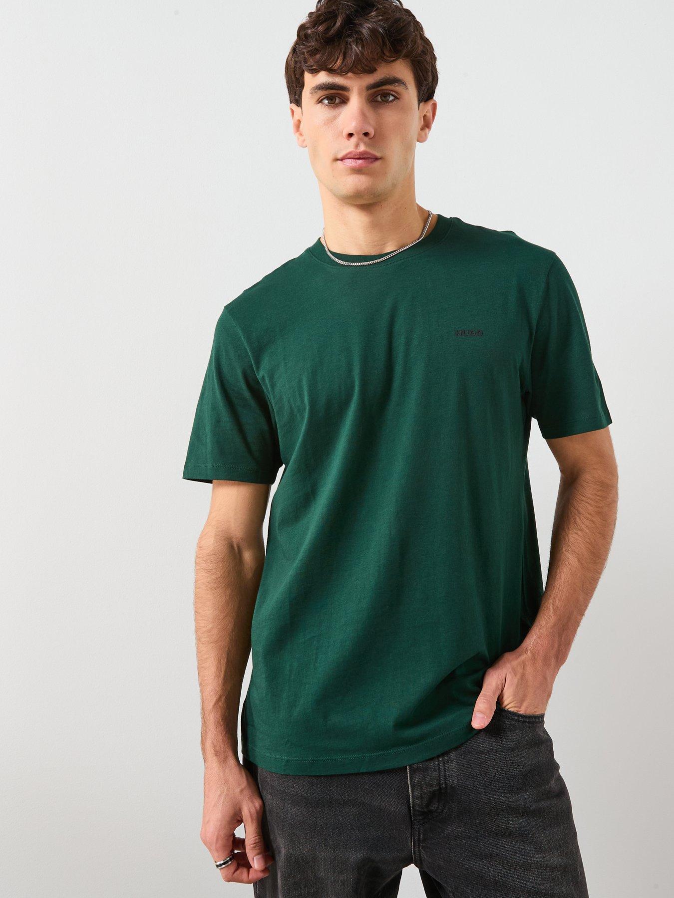 HUGO Dero222 Regular Fit T-Shirt - Green