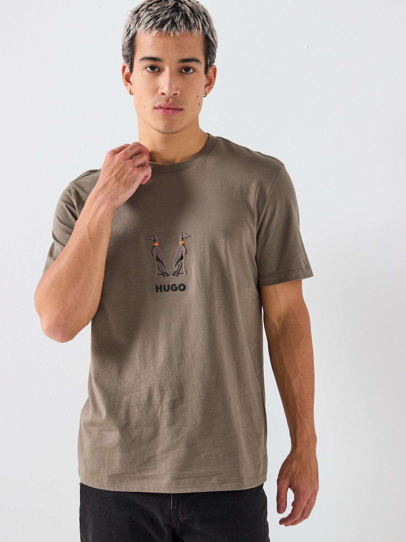 hugo-dugolini-regular-fit-t-shirt-grey