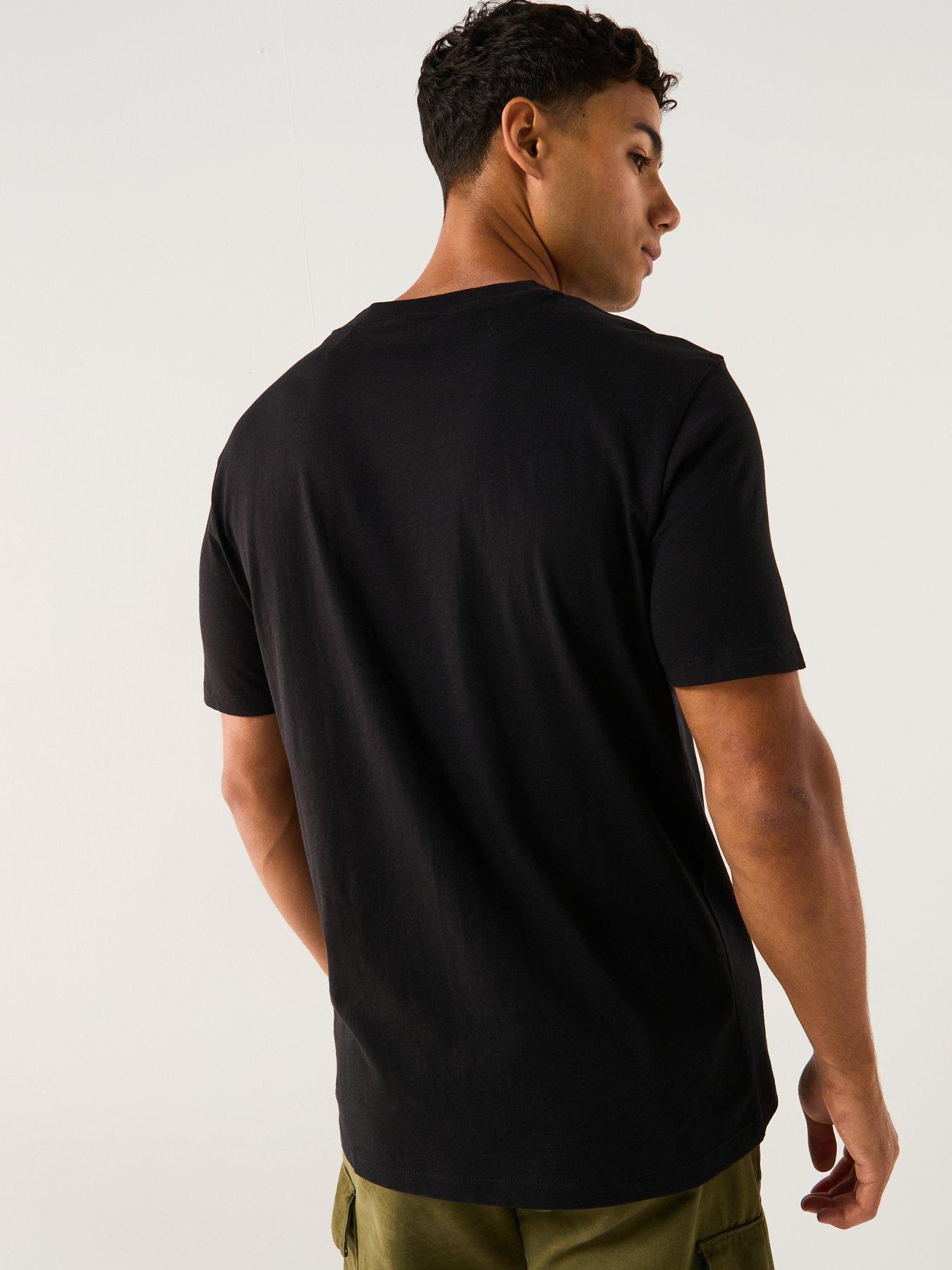 Image 2 of 5 of HUGO Dapusi Regular Fit T-Shirt - Black