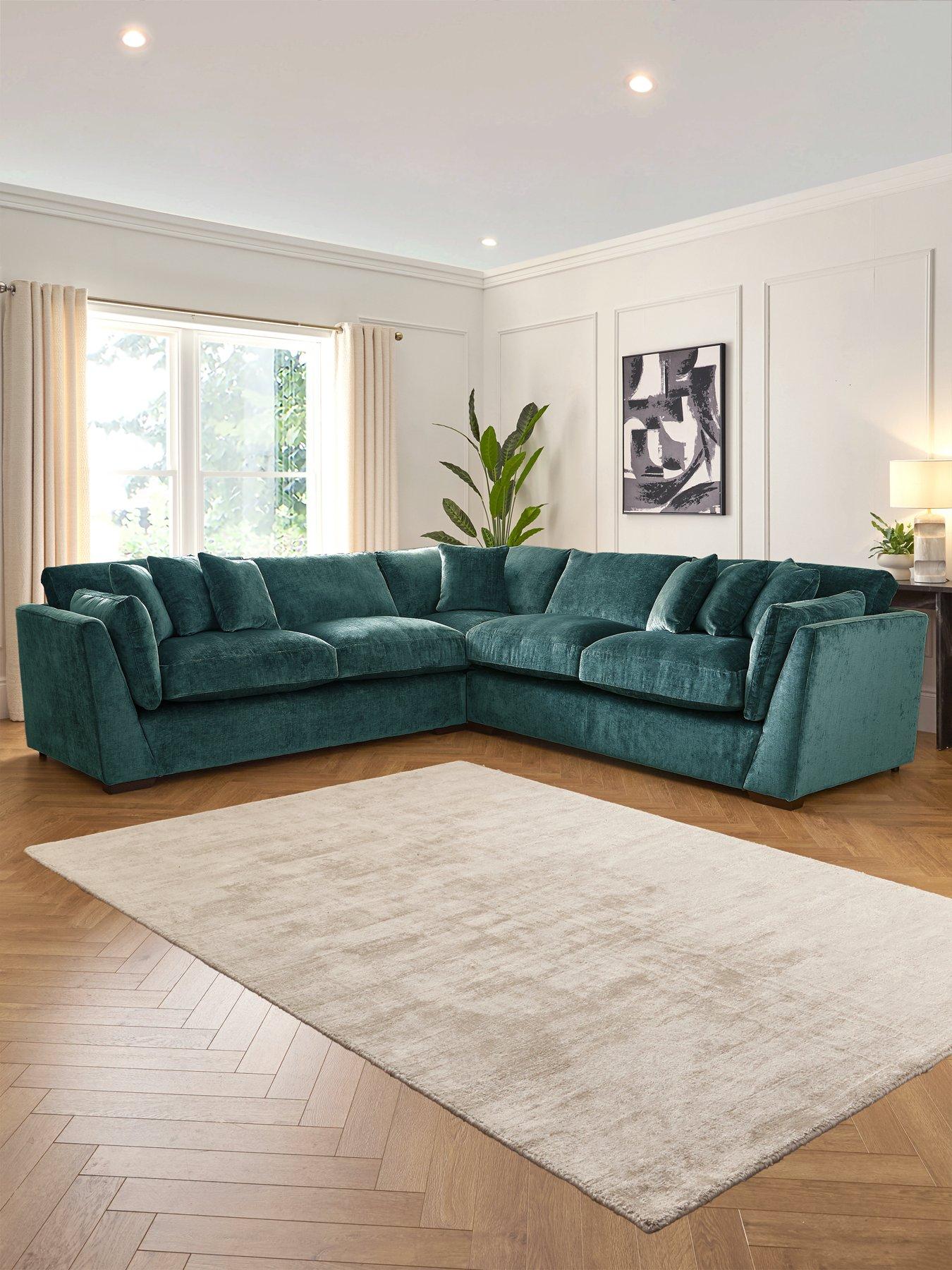 undefined Lansa Fabric Corner Group Sofa - Made to Order in the UK