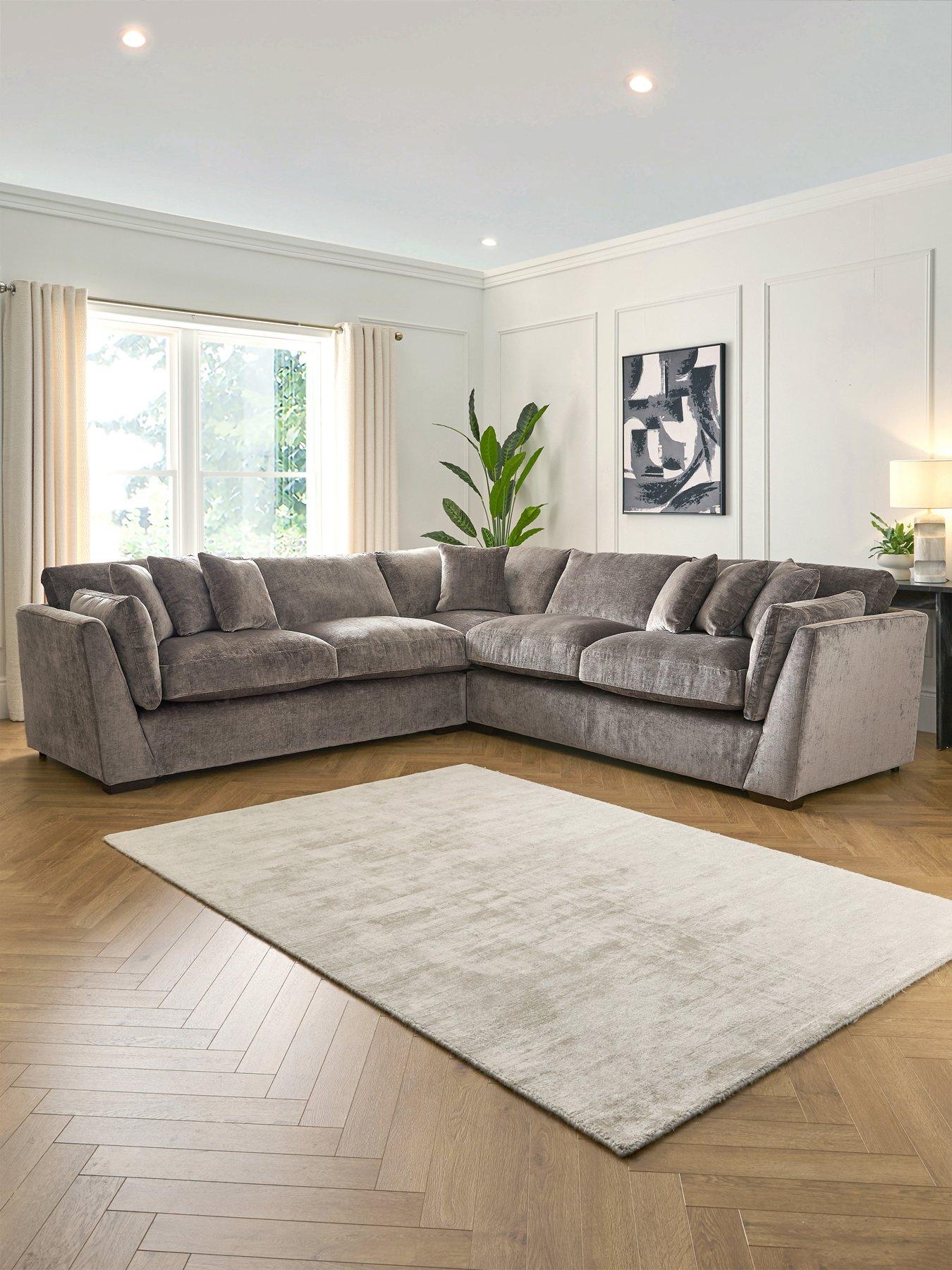 undefined Lansa Fabric Corner Group Sofa - Made to Order in the UK