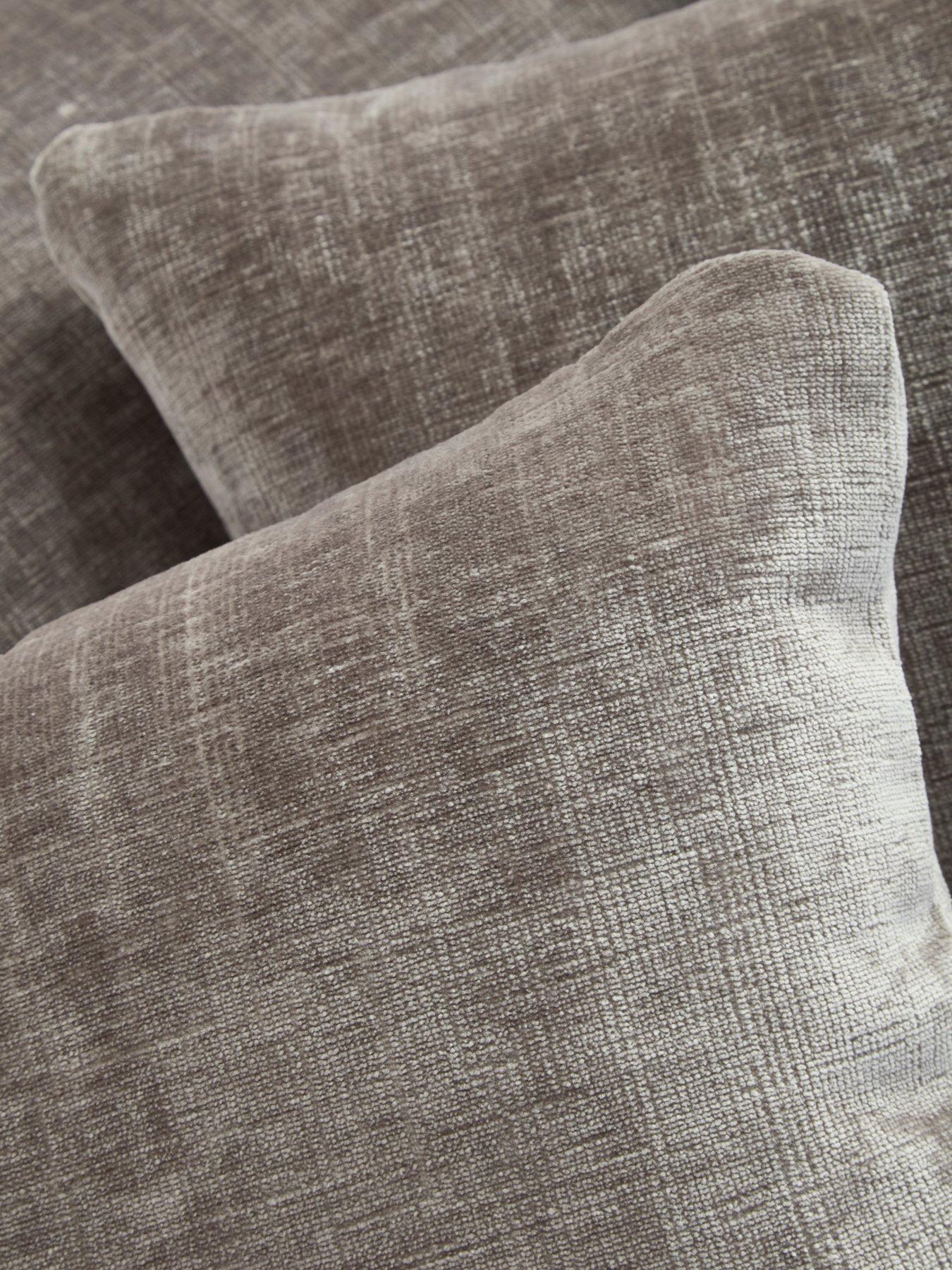 Image 6 of 7 of The Very Collection Lansa Left Hand Fabric Corner Chaise Sofa&nbsp;with Footstool&nbsp;- Made to Order in the UK - FSC&reg; Certified