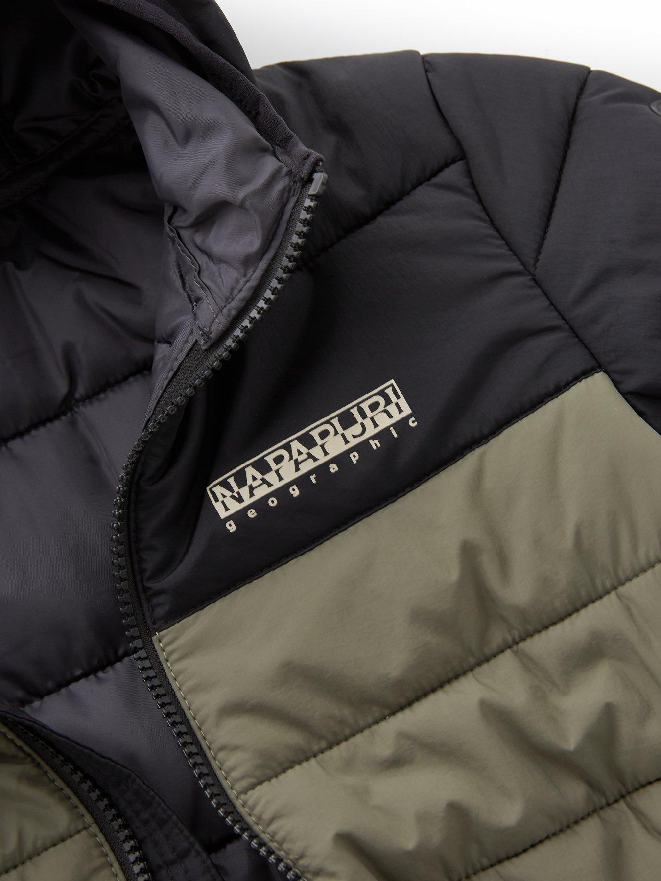 Image 4 of 4 of NAPAPIJRI Kids Unisex A-Gesar Coat - Green