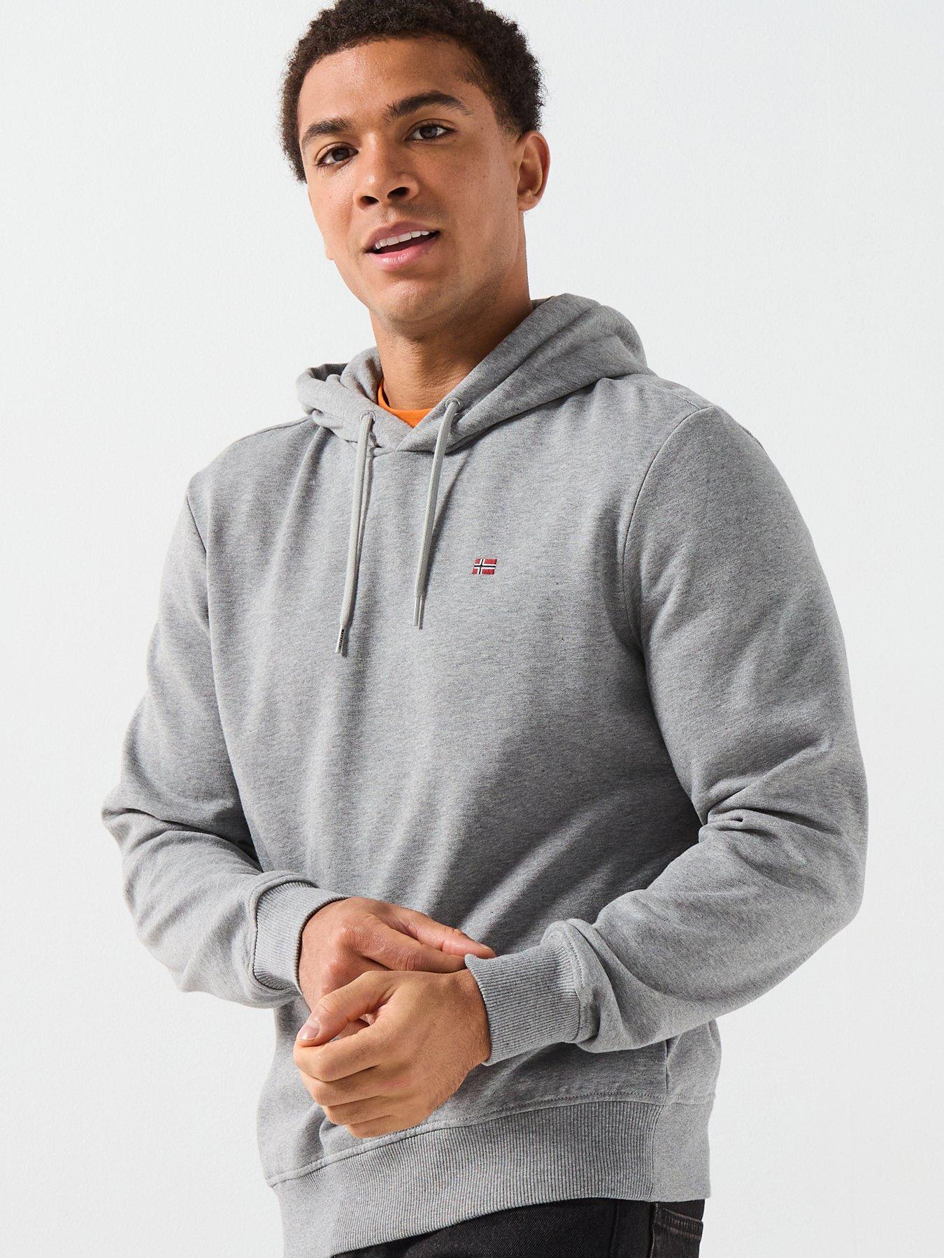 NAPAPIJRI Men's Balis Hoodie - Grey
