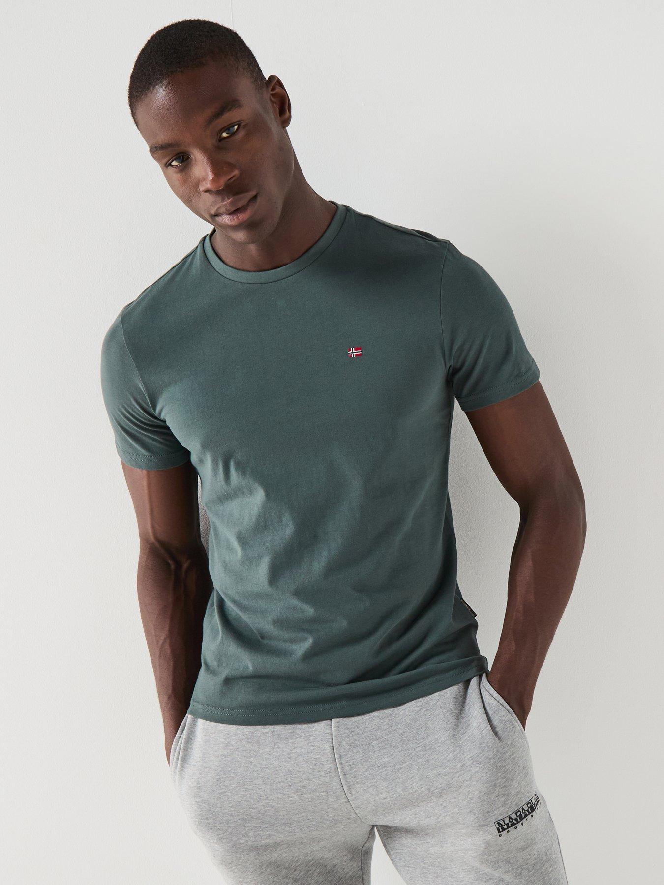 Image 1 of 6 of NAPAPIJRI Men's Salis T-Shirt - Green