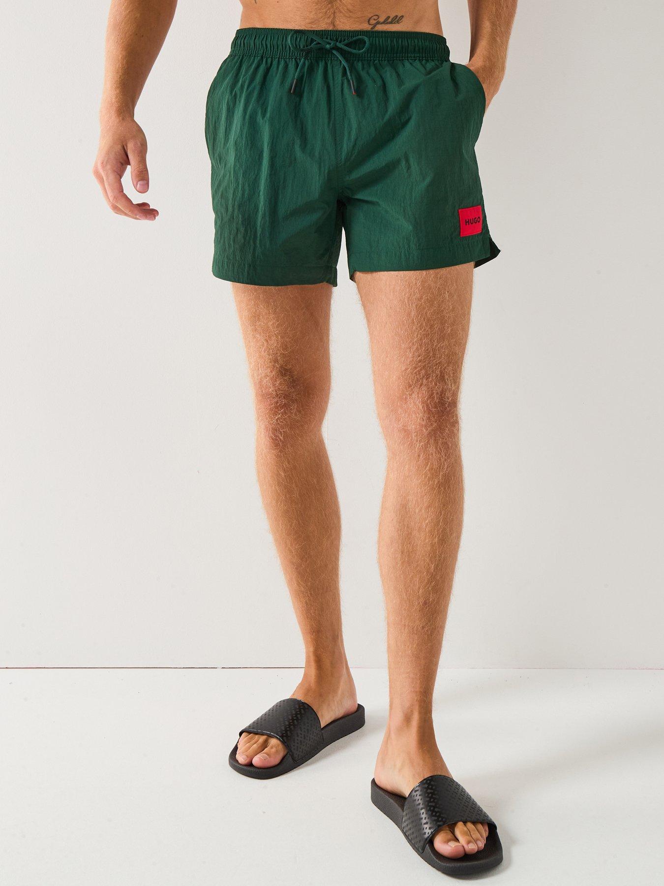 hugo-dominica-swim-shorts-dark-green