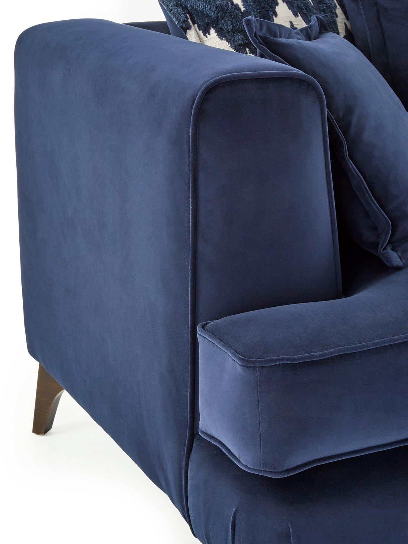Image 5 of 7 of The Very Collection Mayfair 4 Seater Scatter Back Fabric Sofa&nbsp;- Made to Order in the UK - FSC&reg; Certified