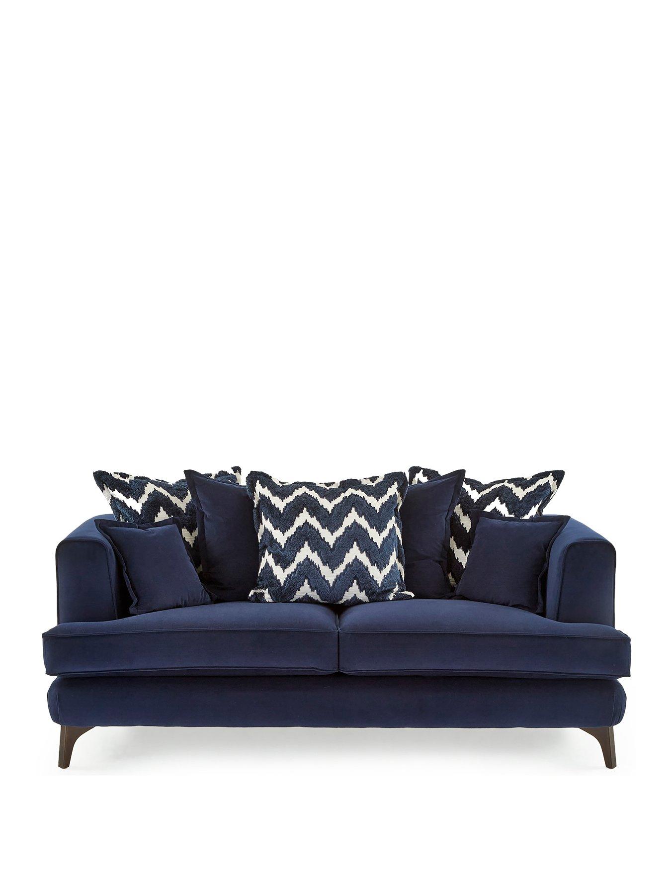 Image 2 of 6 of Very Home Mayfair 3 Seater Scatter Back Fabric Sofa - Made to Order in the UK