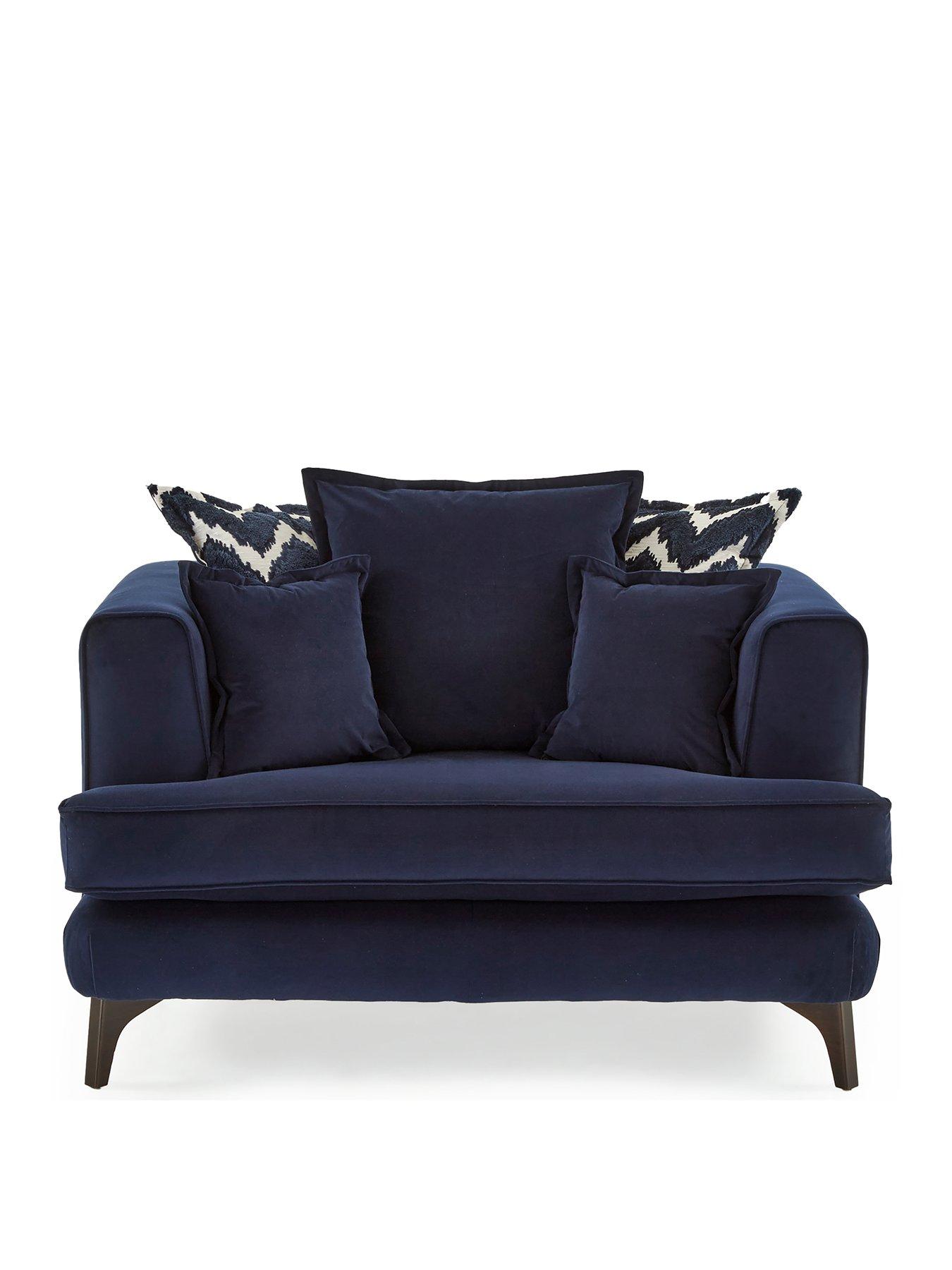 Image 2 of 6 of Very Home Mayfair Fabric Love&nbsp;Chair&nbsp;- Made to Order in the UK