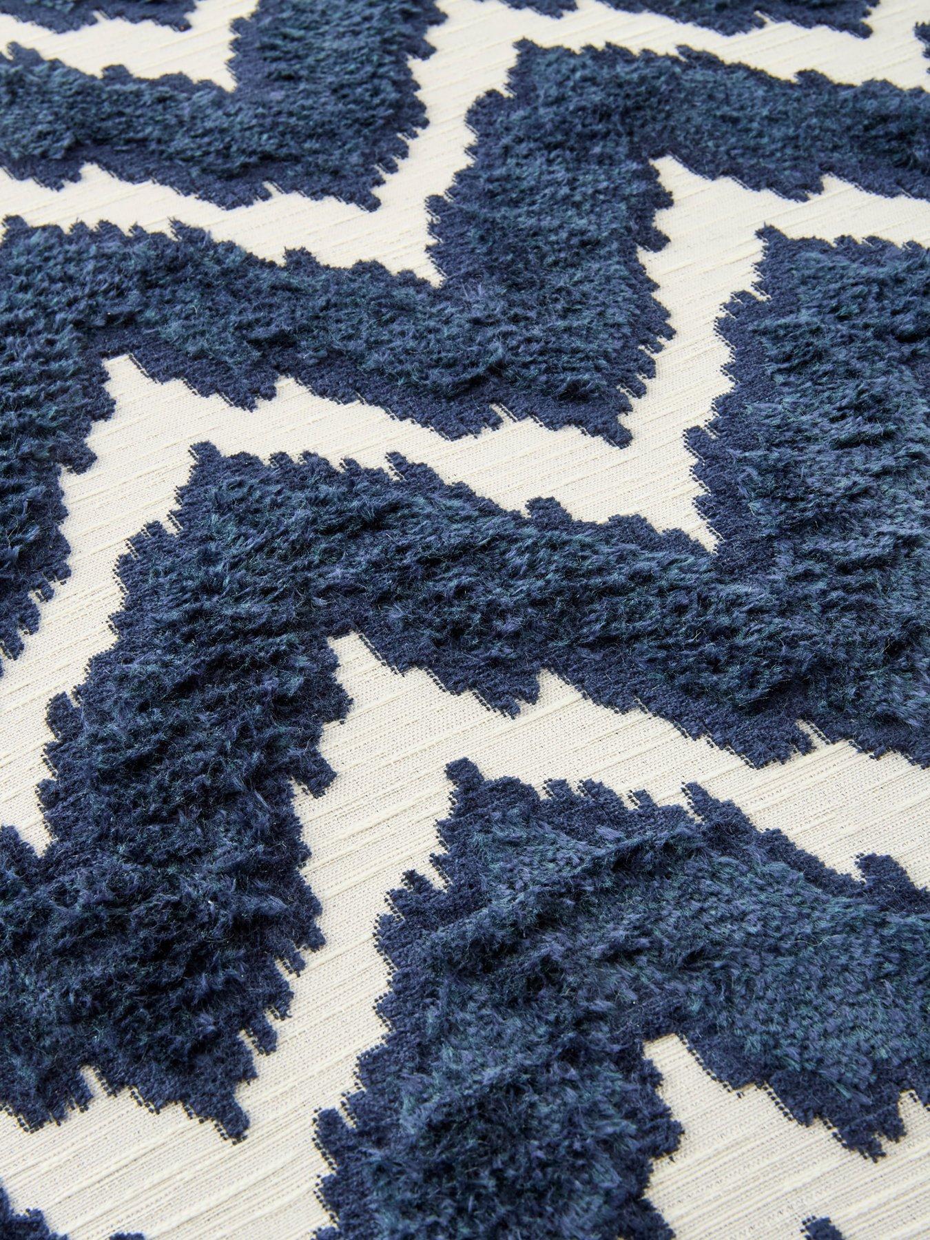 Image 6 of 6 of The Very Collection Mayfair Patterned Fabric Footstool&nbsp;- Made to Order in the UK - FSC&reg; Certified