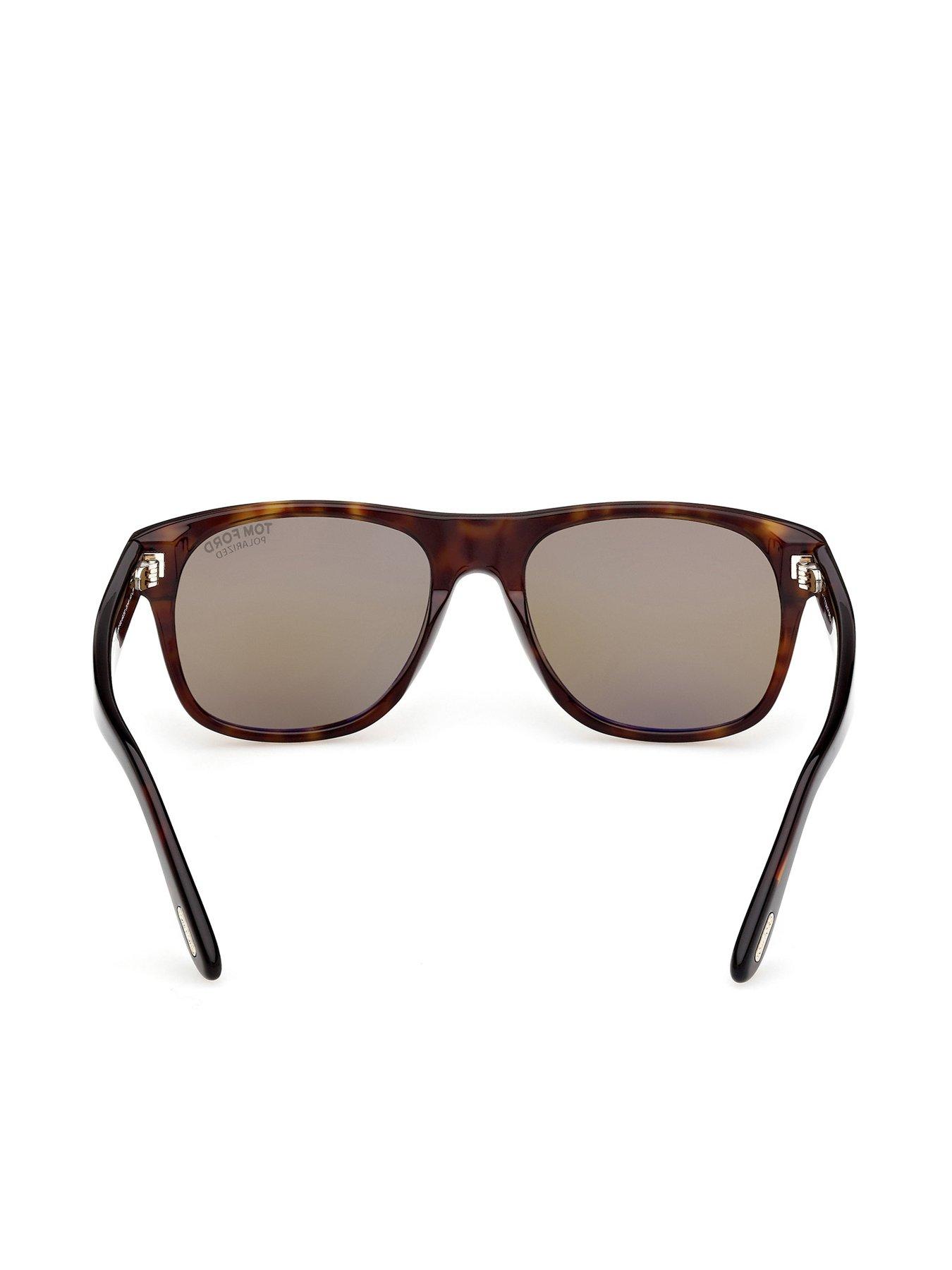Image 5 of 5 of Tom Ford Marlon-02 Square Sunglasses - Brown