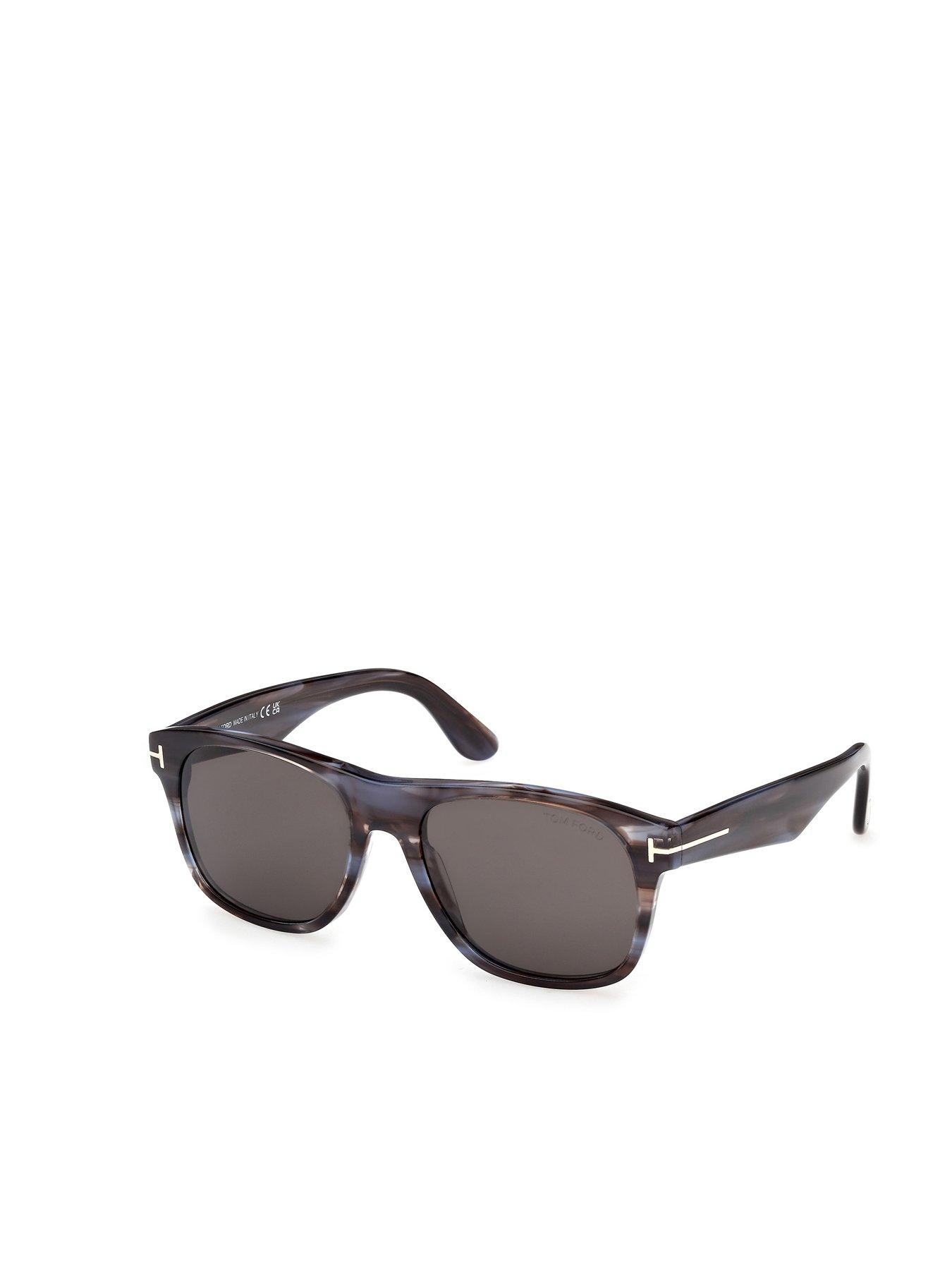 undefined Marlon-02 Square Sunglasses - Brown