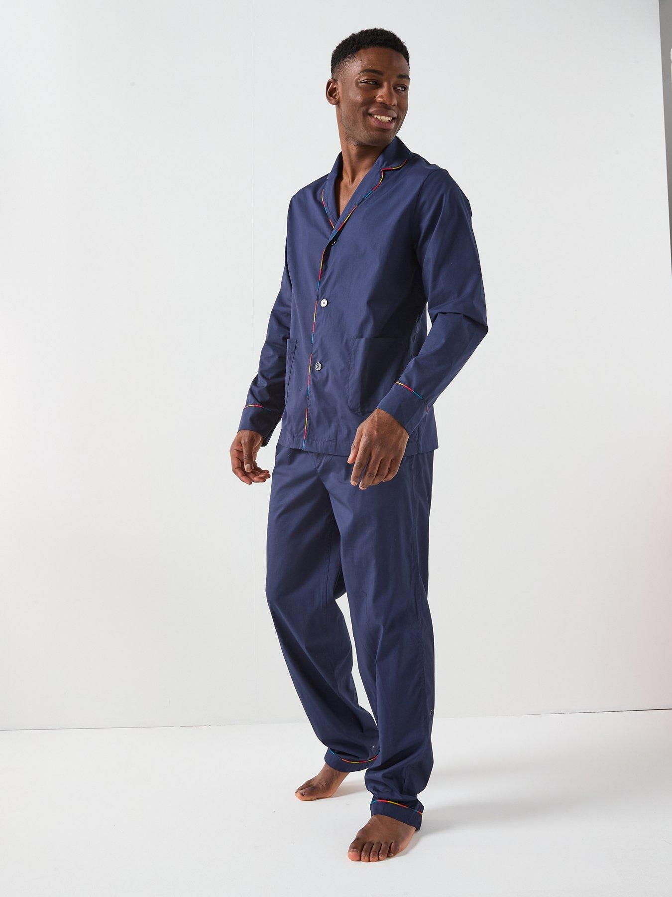 PS PAUL SMITH Artist Piping Pyjama Set - Navy