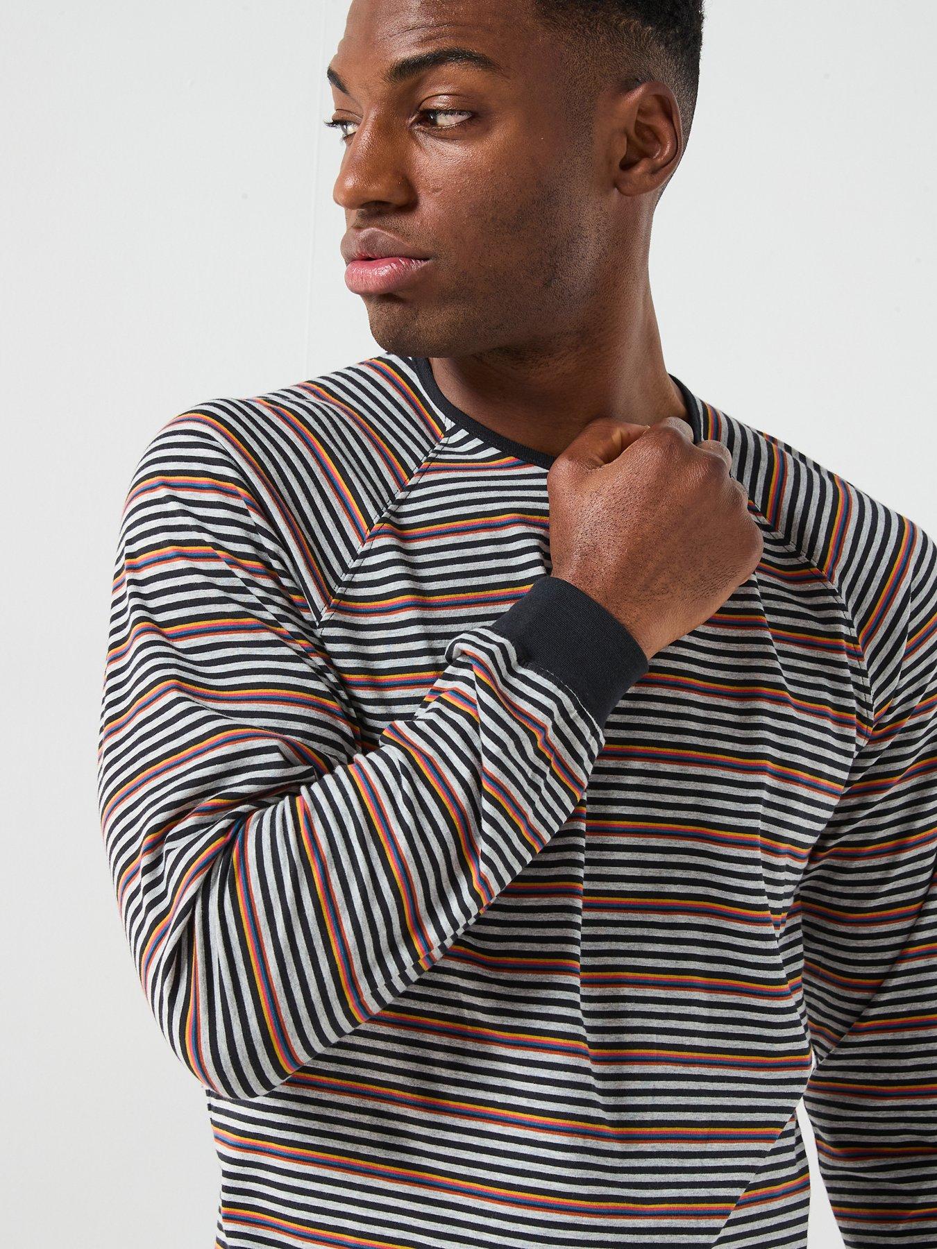 Image 5 of 6 of PS PAUL SMITH Hoxton Long Sleeve Loungewear T-Shirt - Black