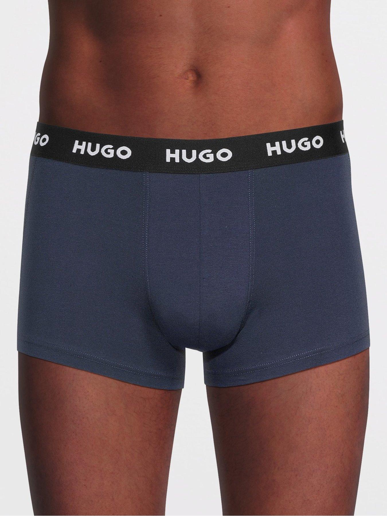 Image 2 of 3 of HUGO Trunk Triplet Check Design Trunks - Multi