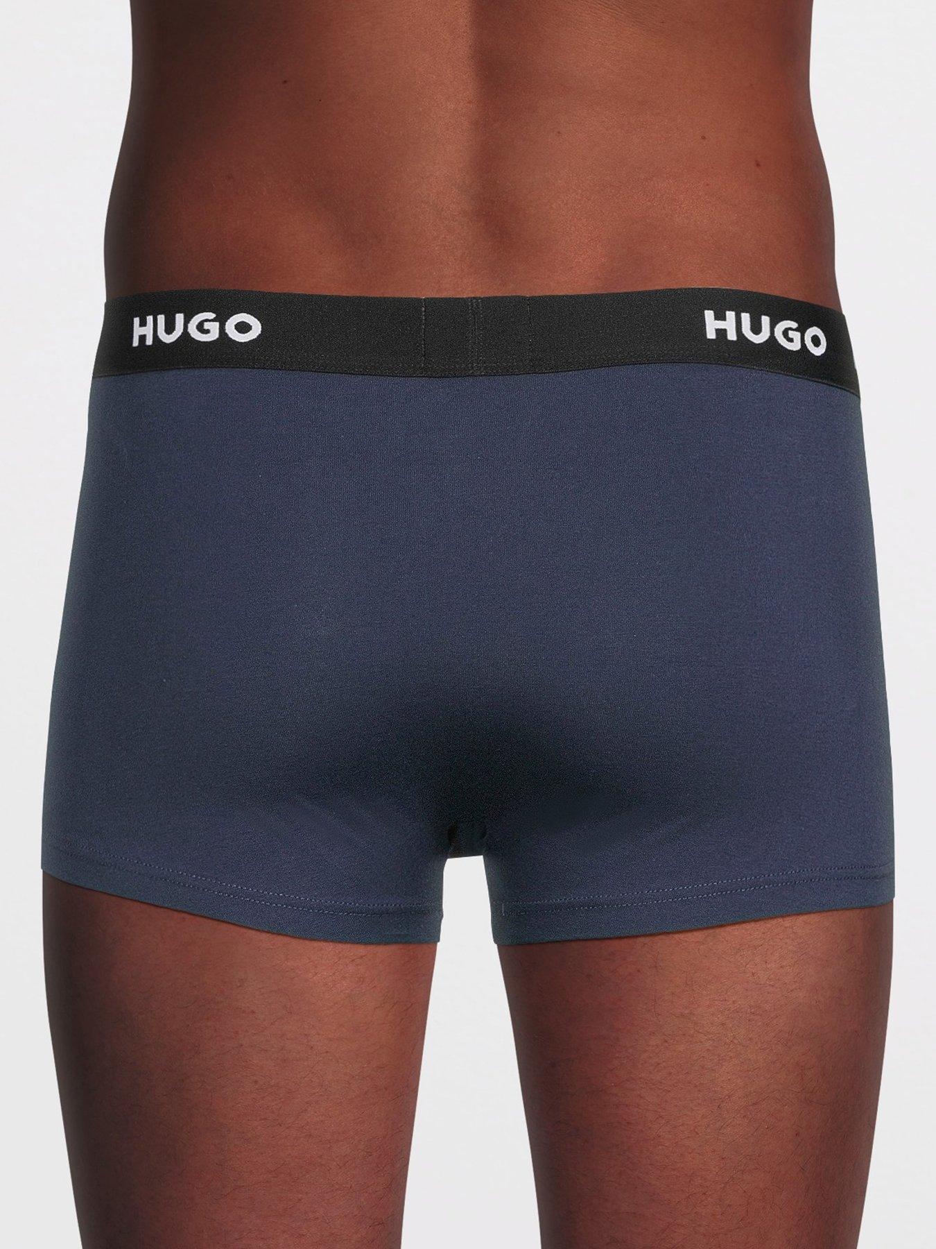 Image 3 of 3 of HUGO Trunk Triplet Check Design Trunks - Multi