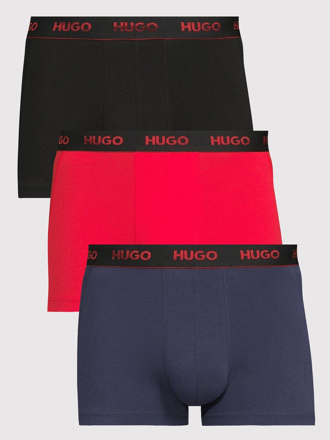 HUGO Bodywear 3 Pack Triplet Trunks - Multi