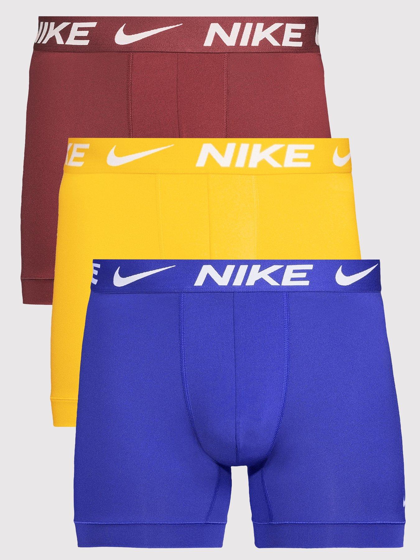 undefined Essential Micro 3 Pack Boxer Briefs - Assorted - Multi