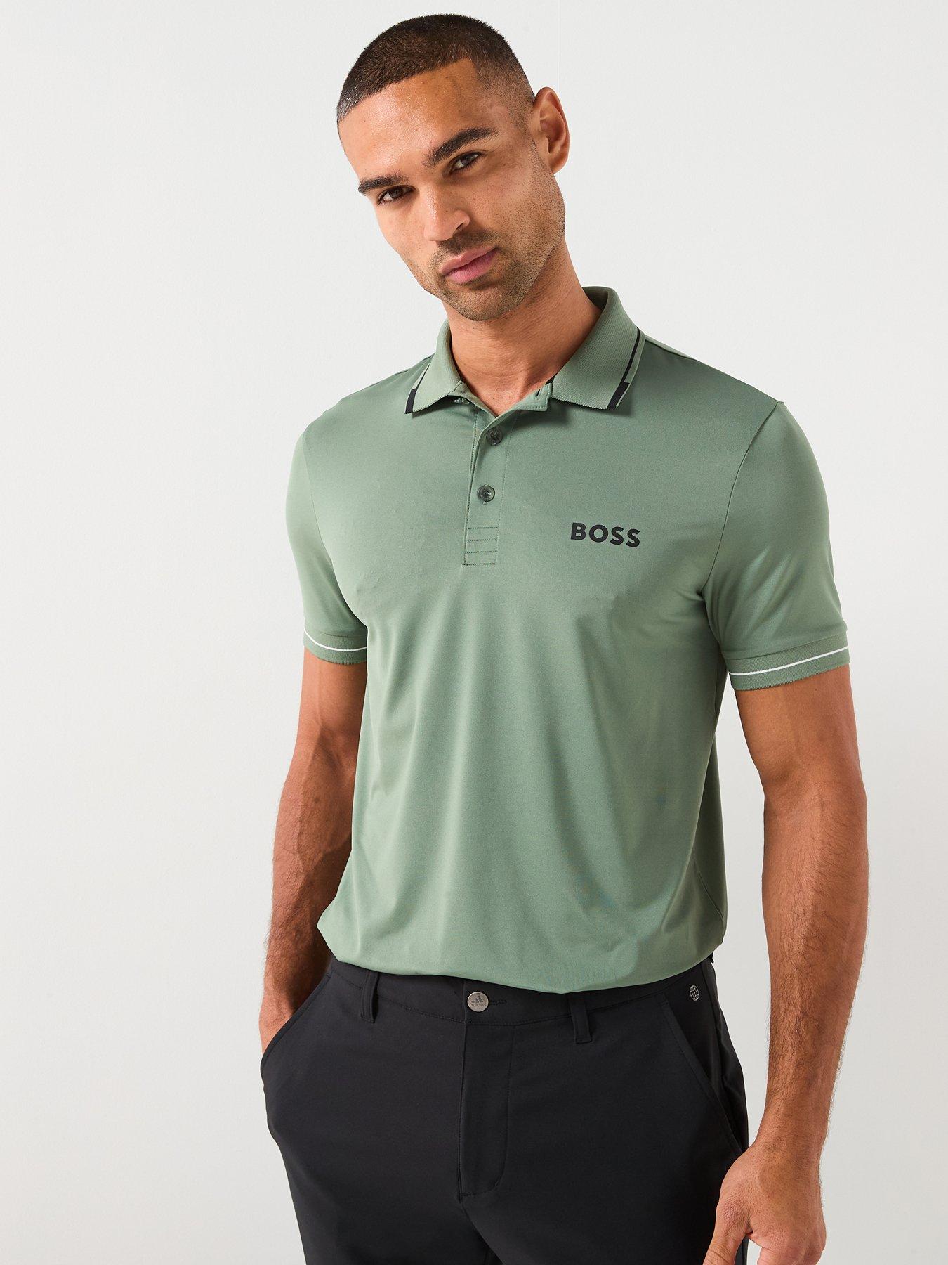 BOSS Mens Golf Paul Pro - Green