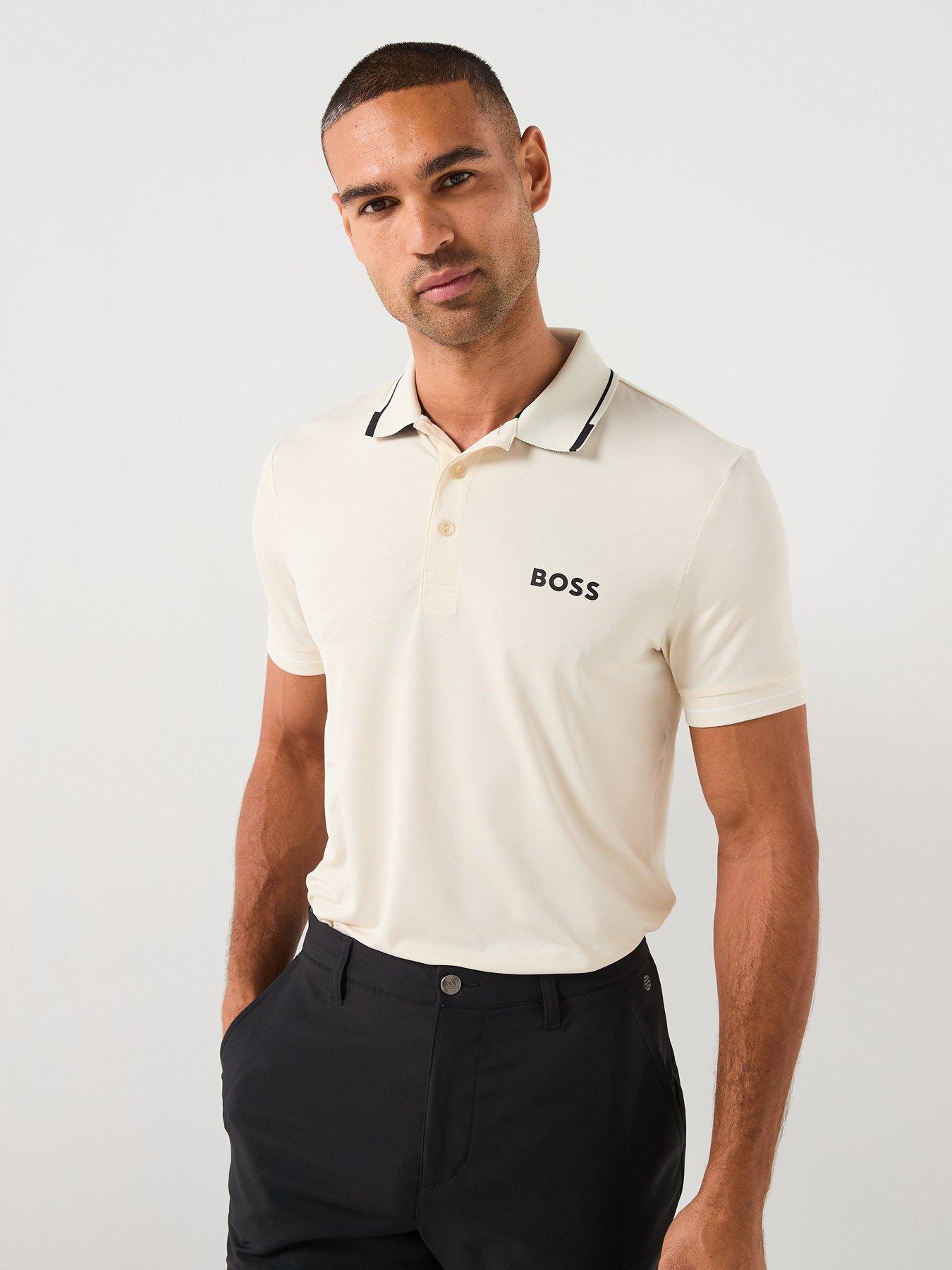 BOSS Mens Golf Paul Pro - White