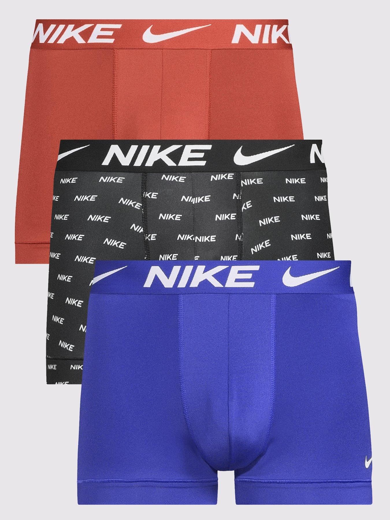  image of nike-essential-micro-3-pack-trunks-multi