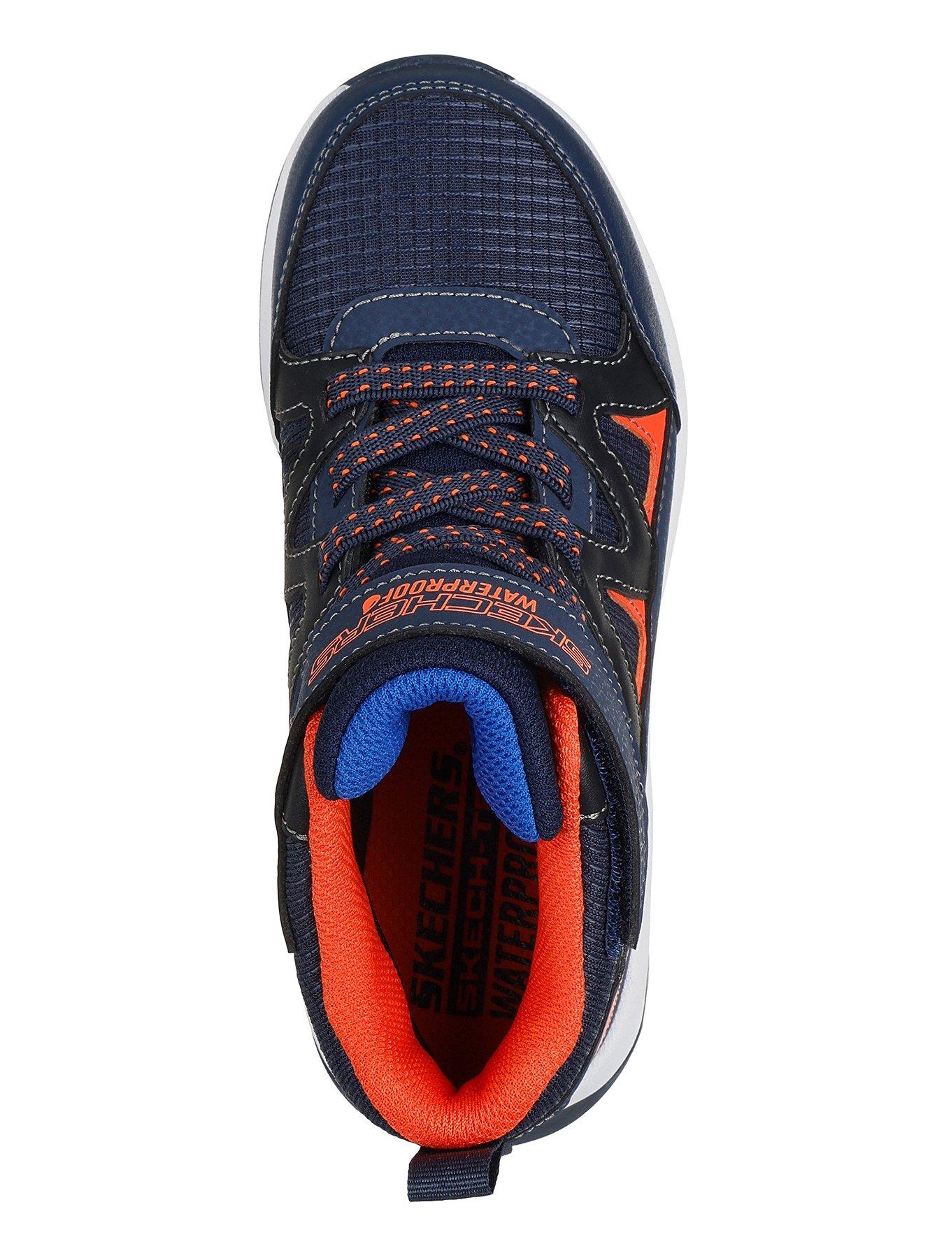 Image 3 of 5 of Skechers Mid Top Waterproof Gore &amp; Strap Sneaker - Navy