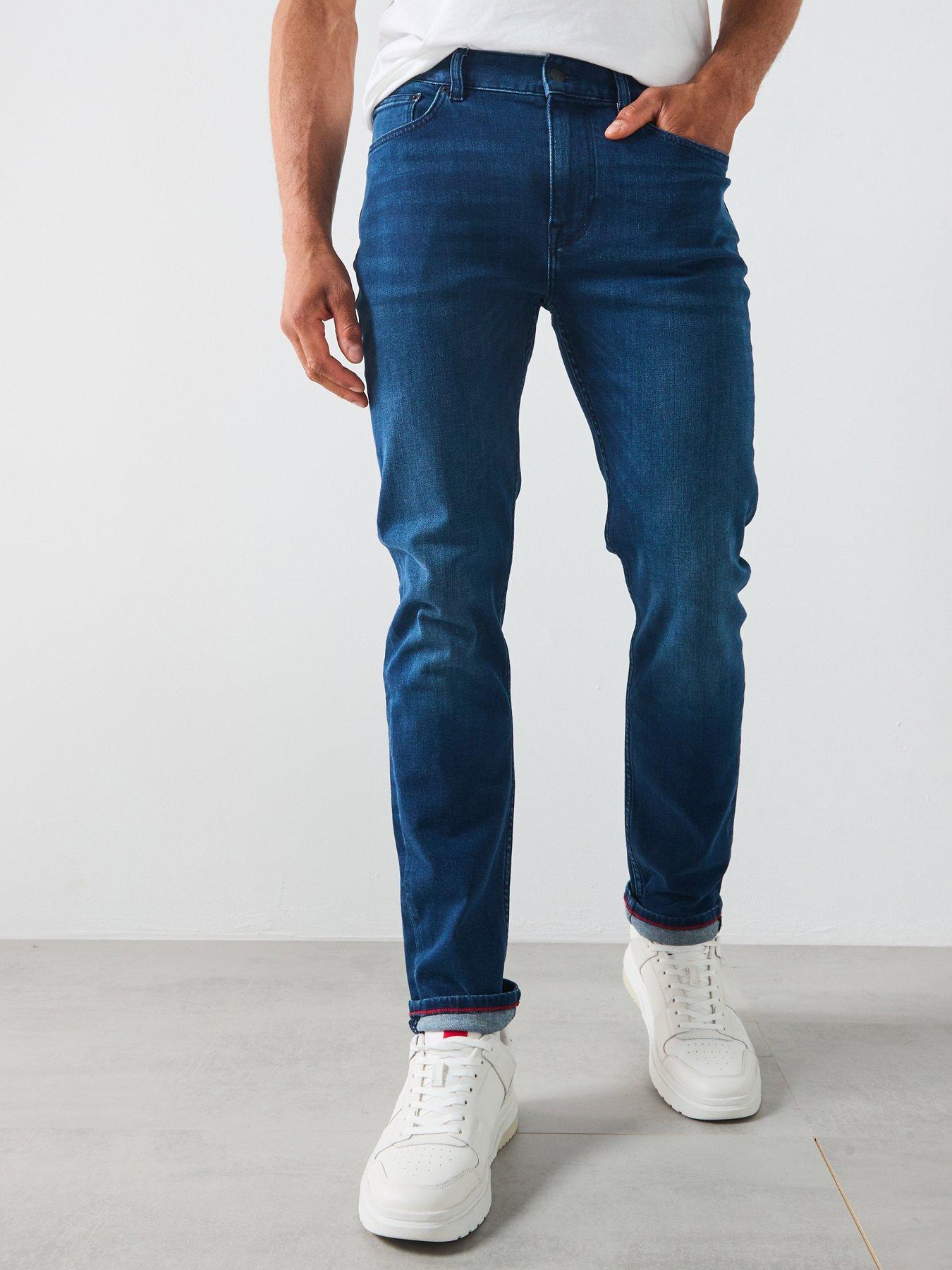 Image 1 of 6 of Tommy Hilfiger Core Bleecker Slim Fit Jeans Deep Blue - Dark Blue