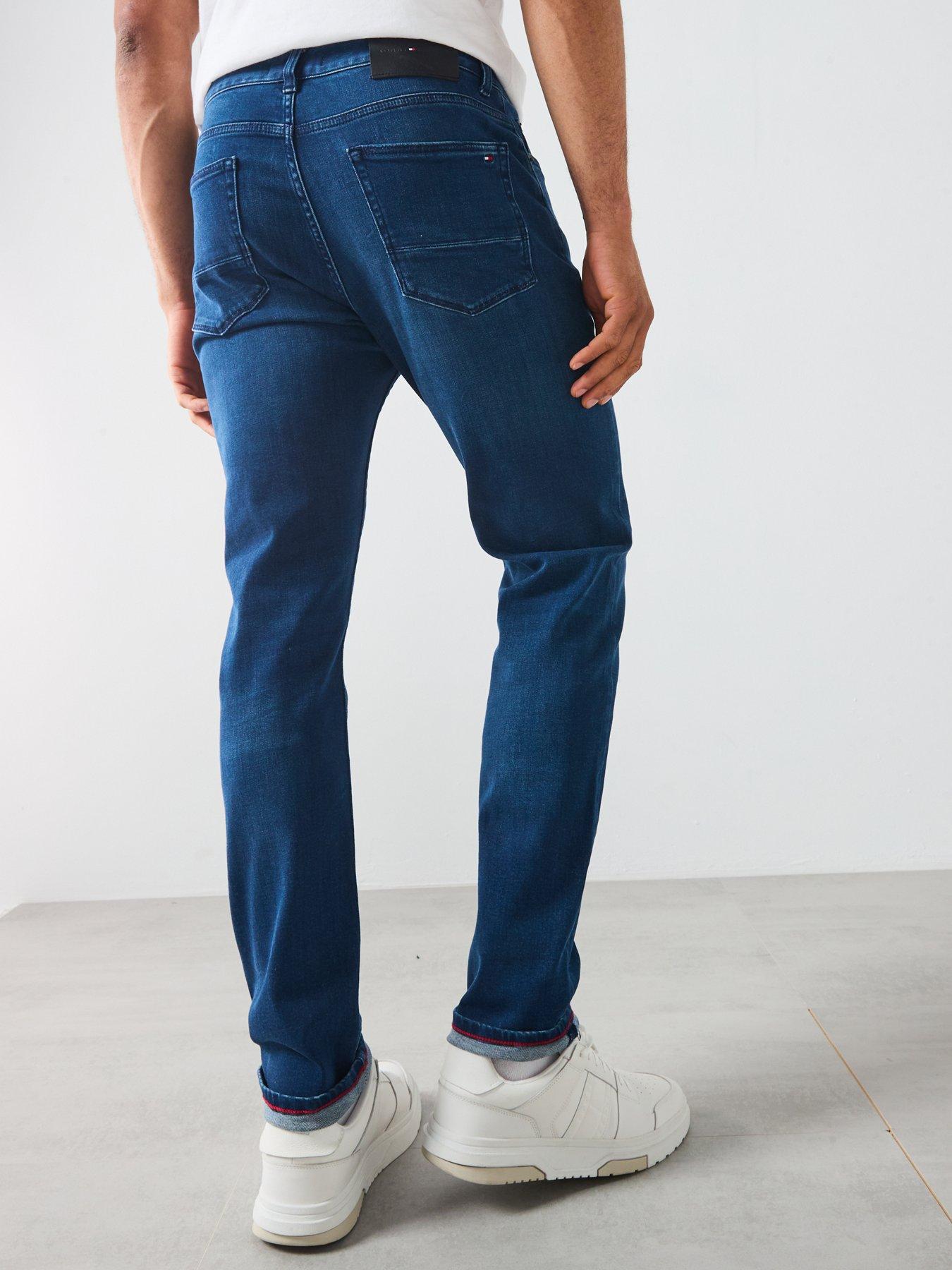 Image 2 of 6 of Tommy Hilfiger Core Bleecker Slim Fit Jeans Deep Blue - Dark Blue