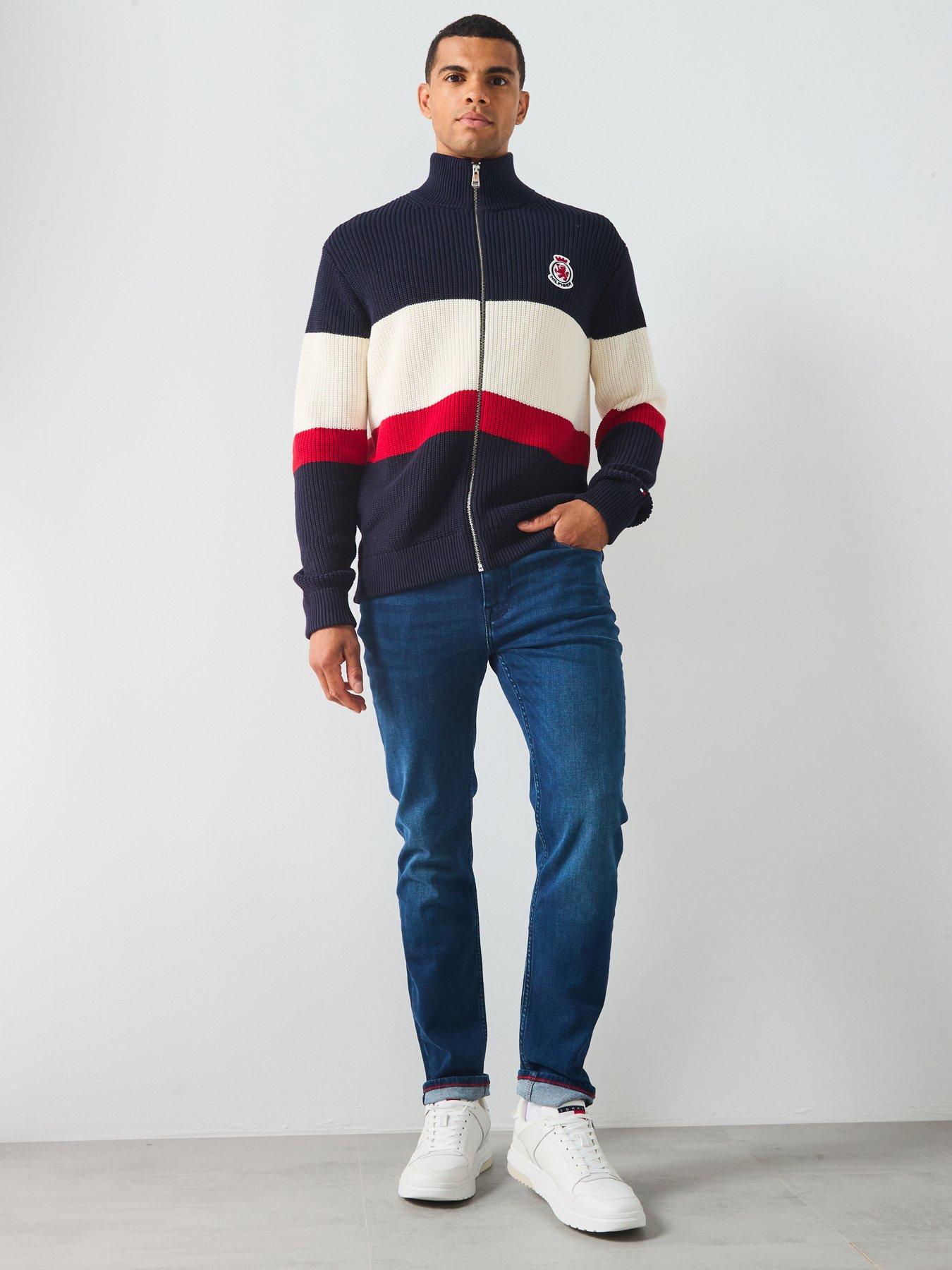 Image 3 of 6 of Tommy Hilfiger Core Bleecker Slim Fit Jeans Deep Blue - Dark Blue
