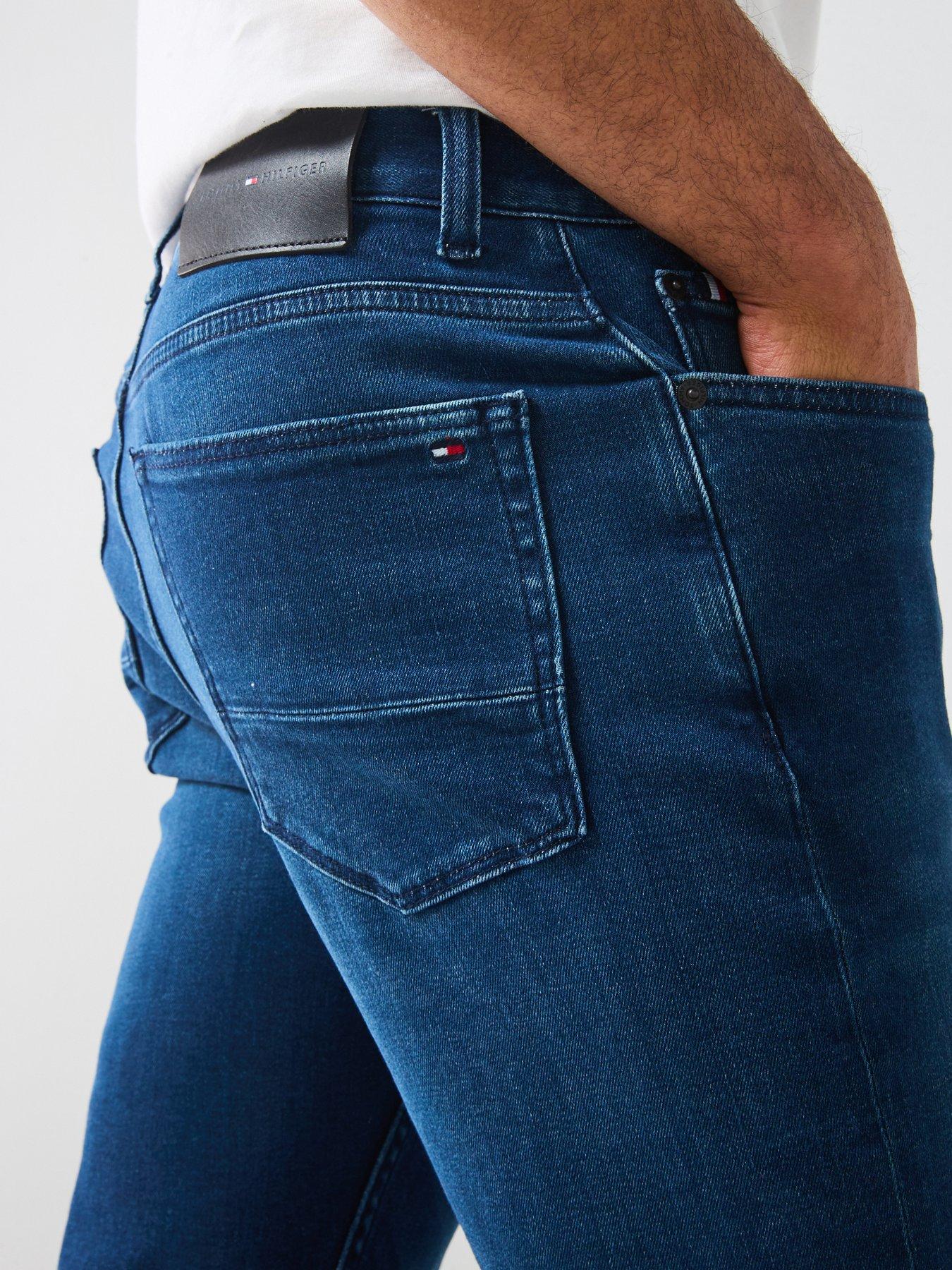 Image 5 of 6 of Tommy Hilfiger Core Bleecker Slim Fit Jeans Deep Blue - Dark Blue