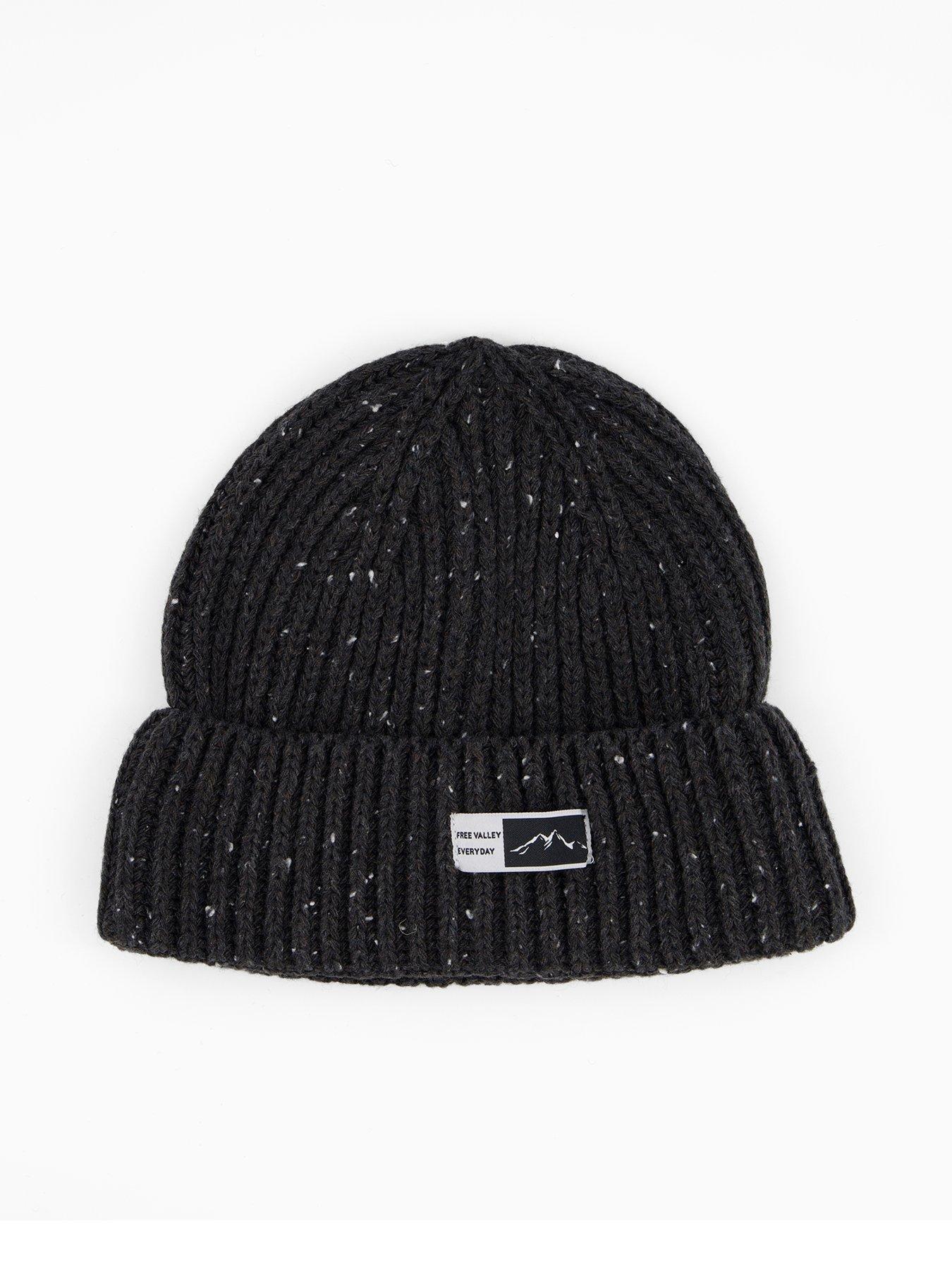 undefined Boys Nep Badge Beanie - Black
