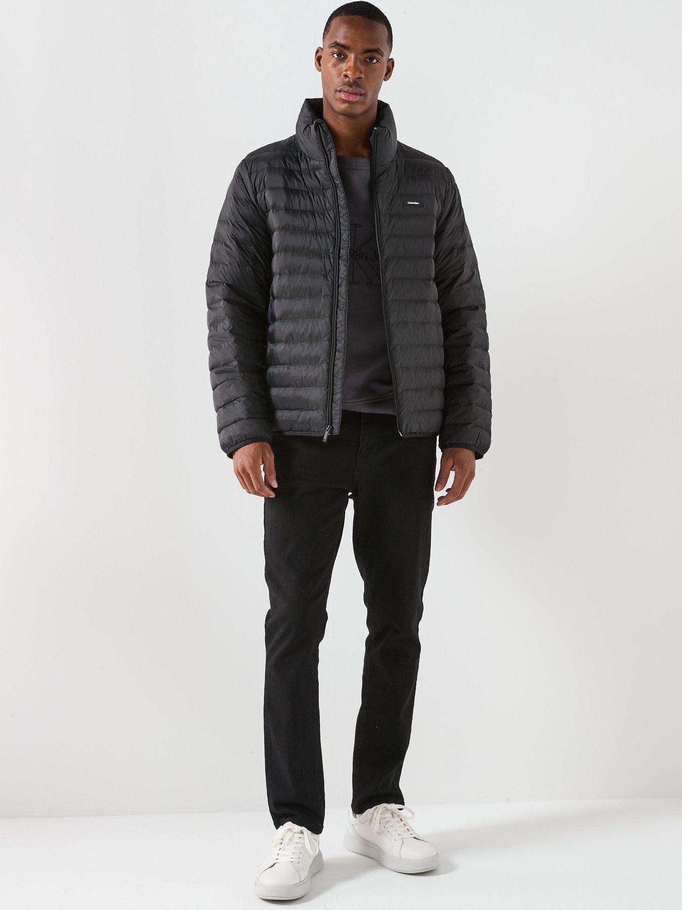  image of calvin-klein-lightweight-padded-jacket-black