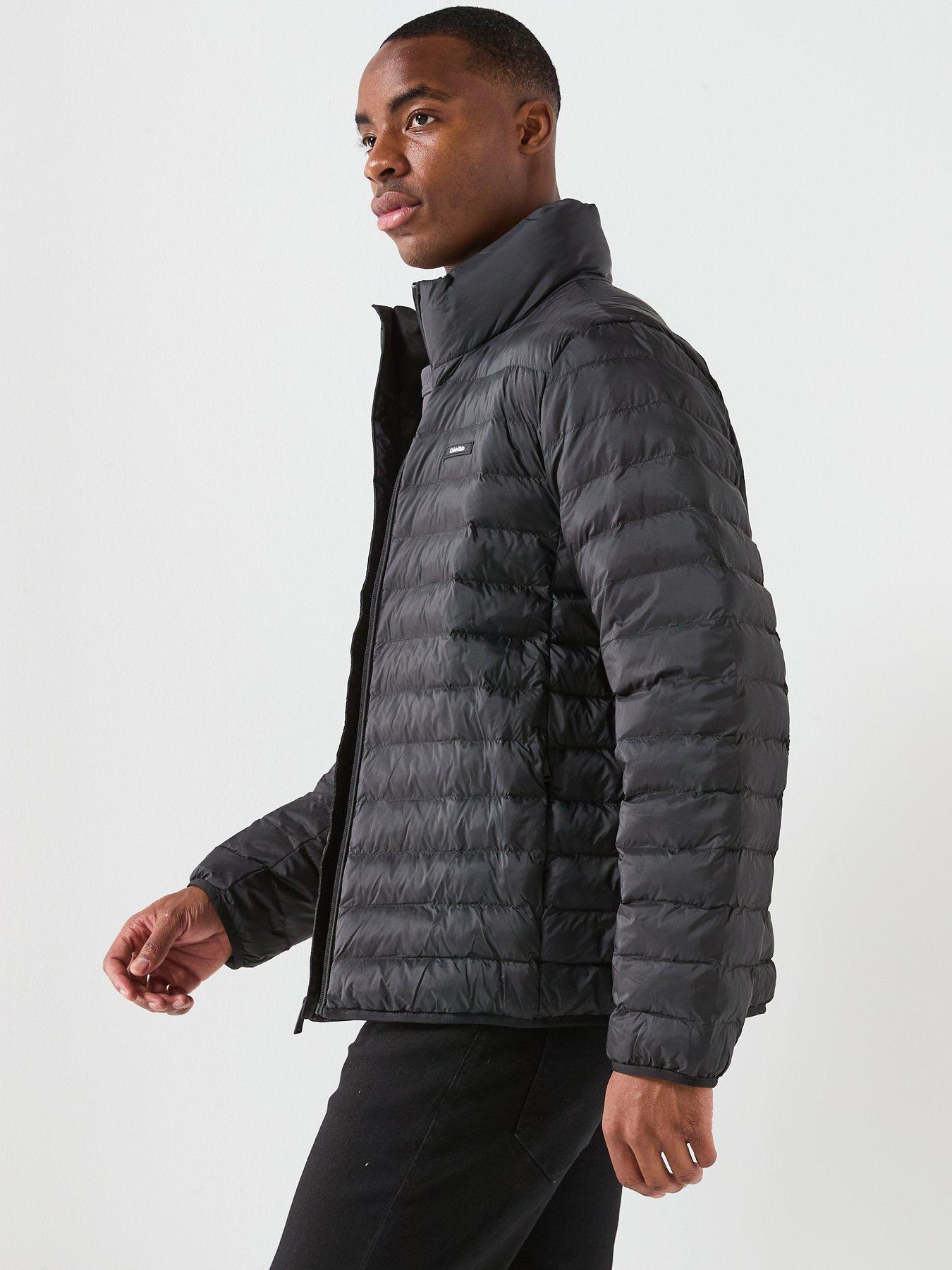  image of calvin-klein-lightweight-padded-jacket-black