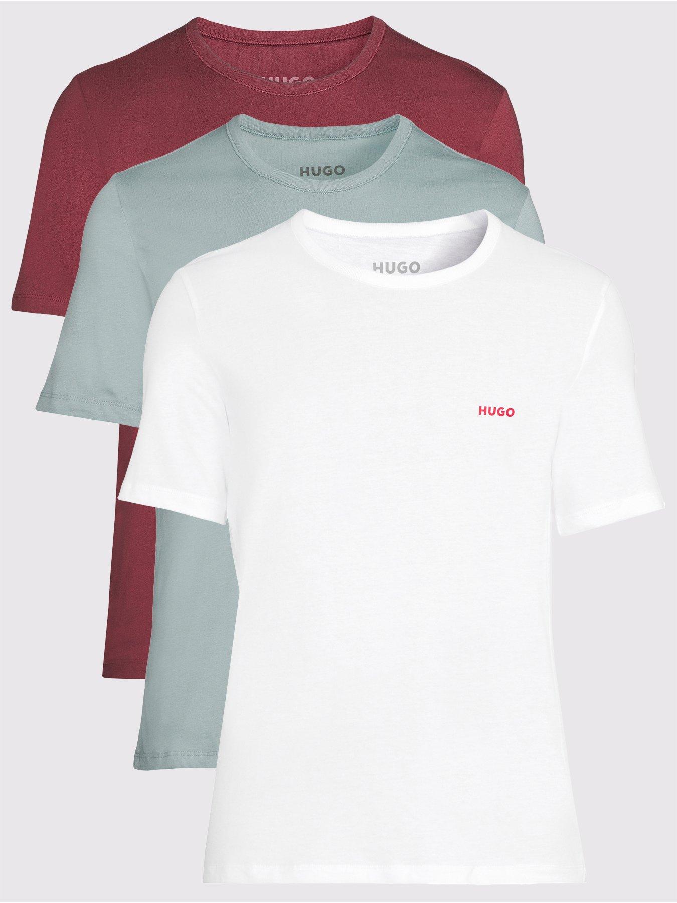 undefined Bodywear Regular Fit 3 Pack T-Shirt - Assorted