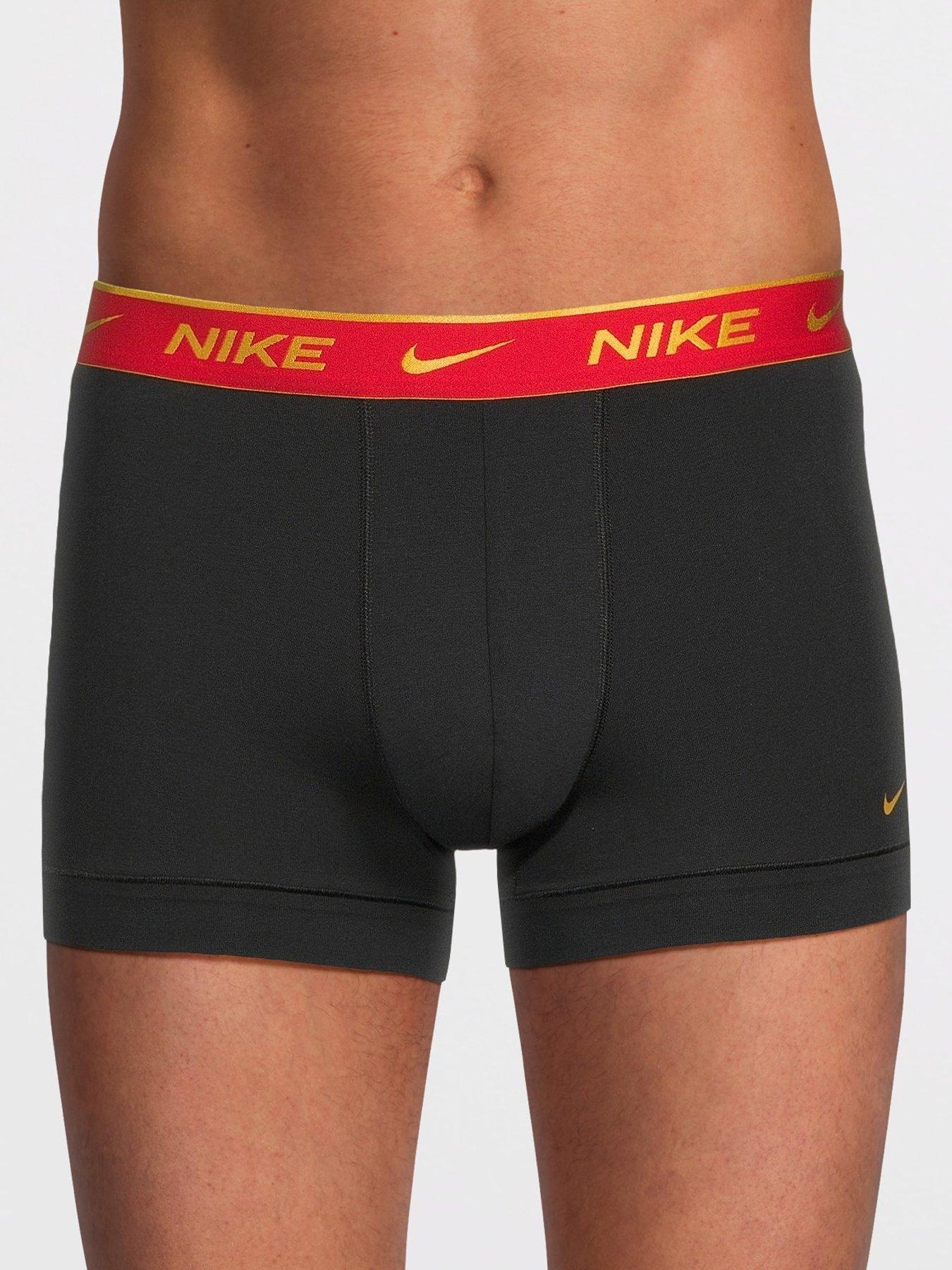  image of nike-everyday-cotton-stretch-3-pack-trunks-black