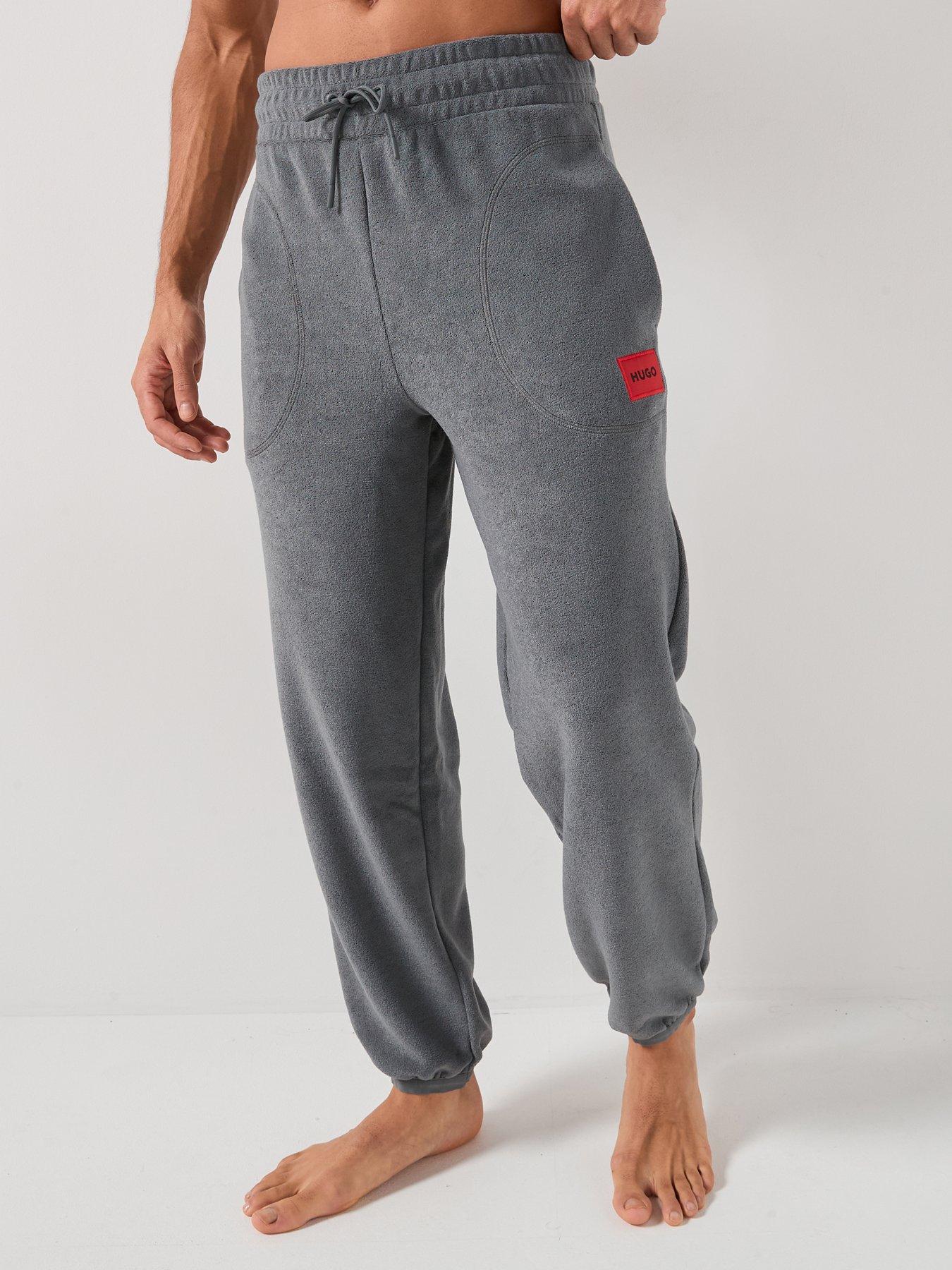 HUGO Hugo Terry Relaxed Fit Loungewear Pants - Grey