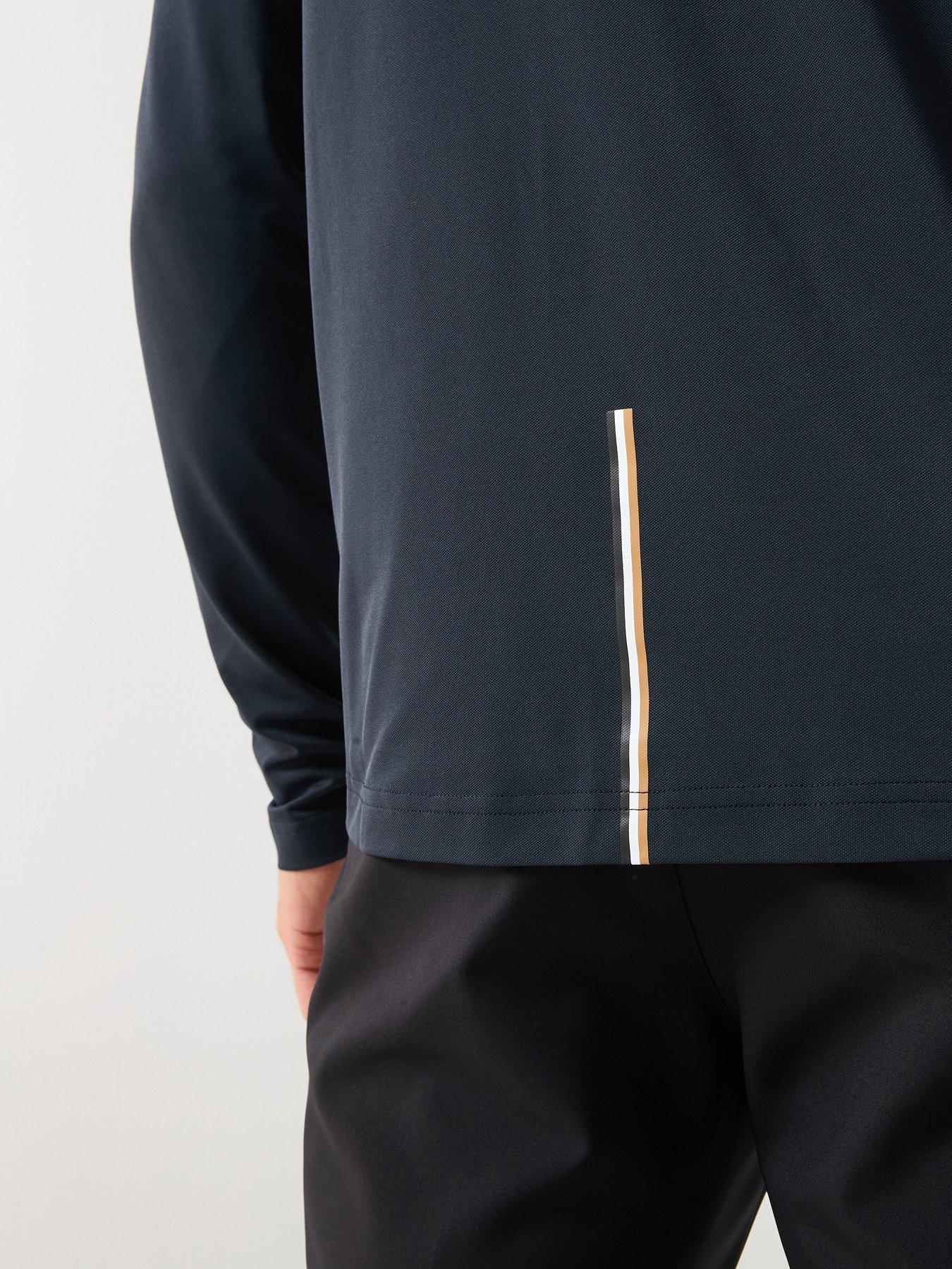 Image 6 of 6 of BOSS Mens Golf Scott Active Hoody - Navy