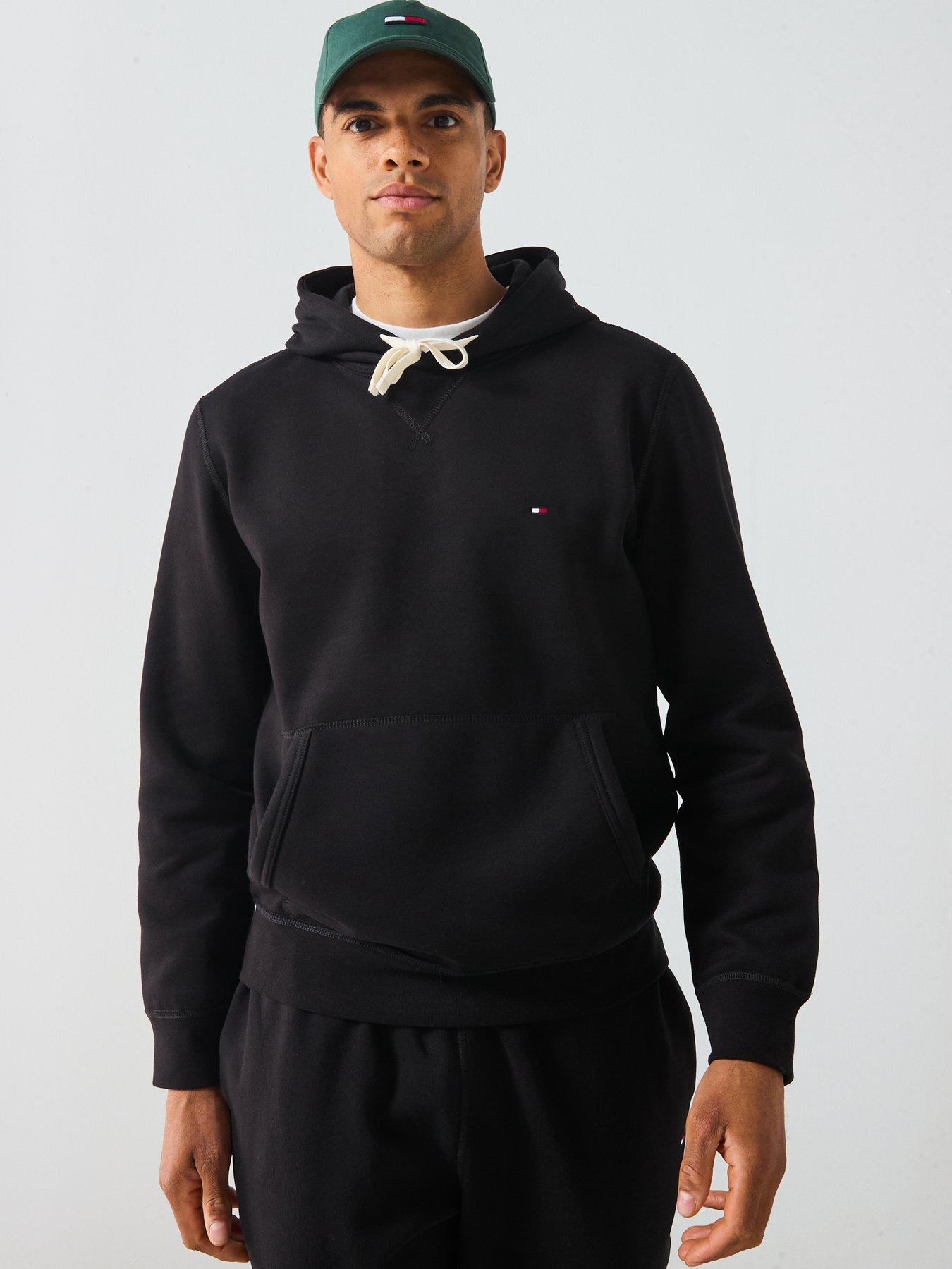 Image 5 of 5 of Tommy Hilfiger Essential Fleece Hoodie - Black