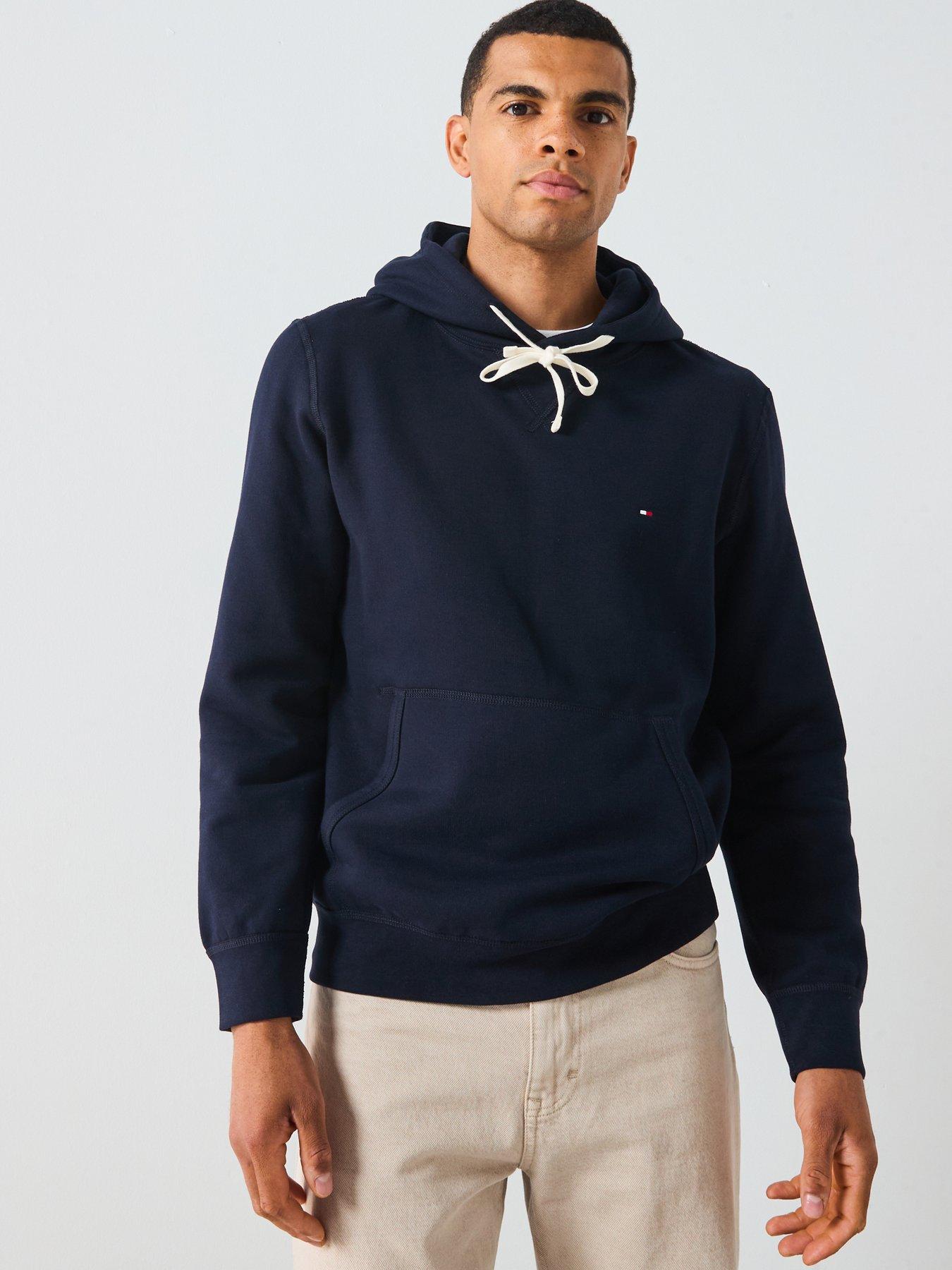 Tommy Hilfiger Essential Fleece Hoodie - Navy