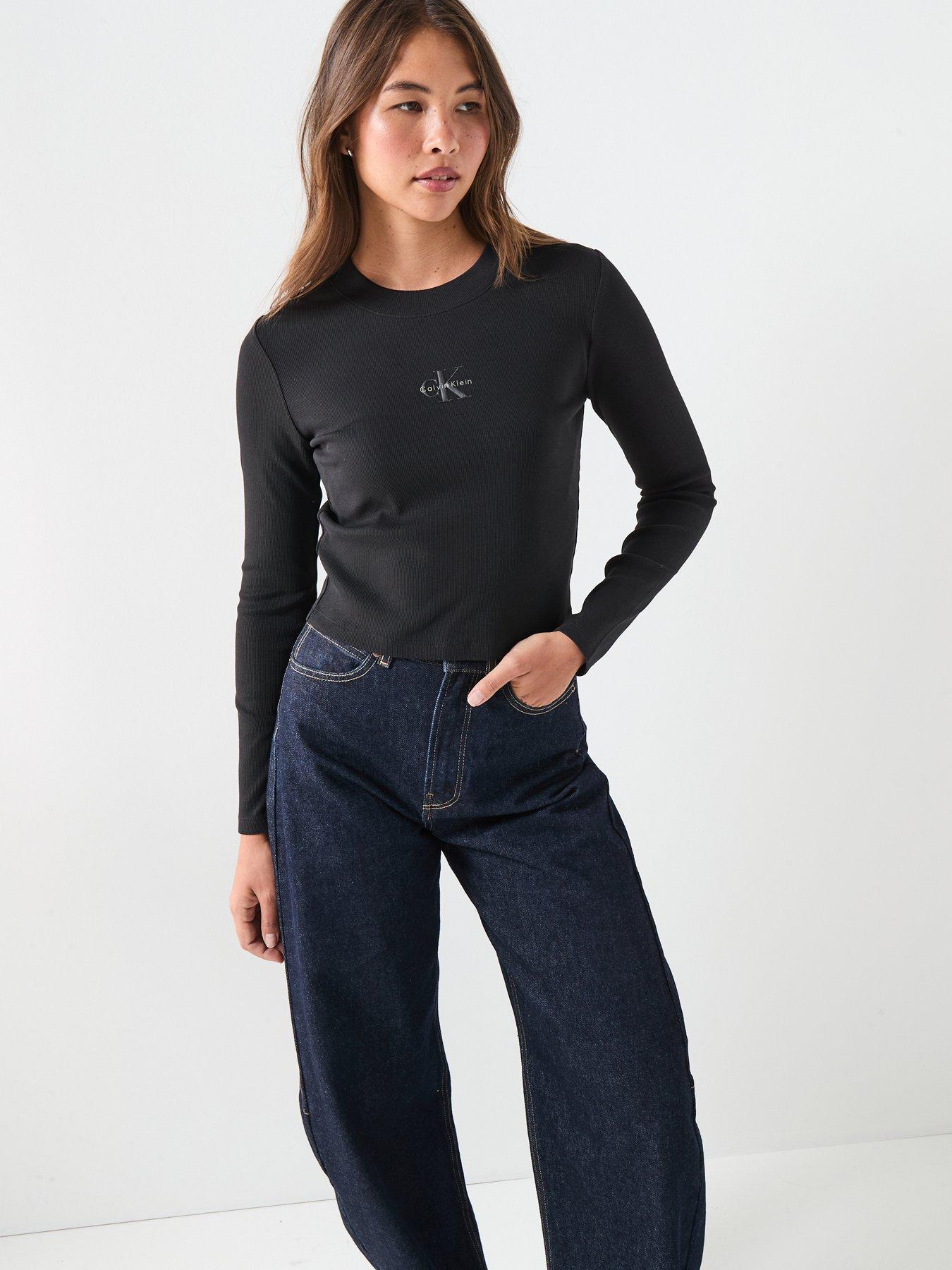Calvin Klein Jeans Monogram T-Shirt - Black