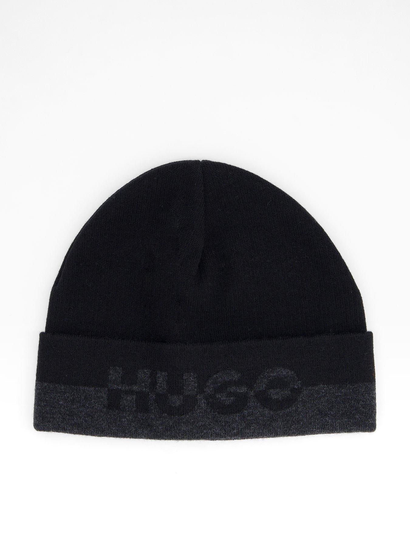 HUGO Xiviso Hat Large Logo Hat - Black