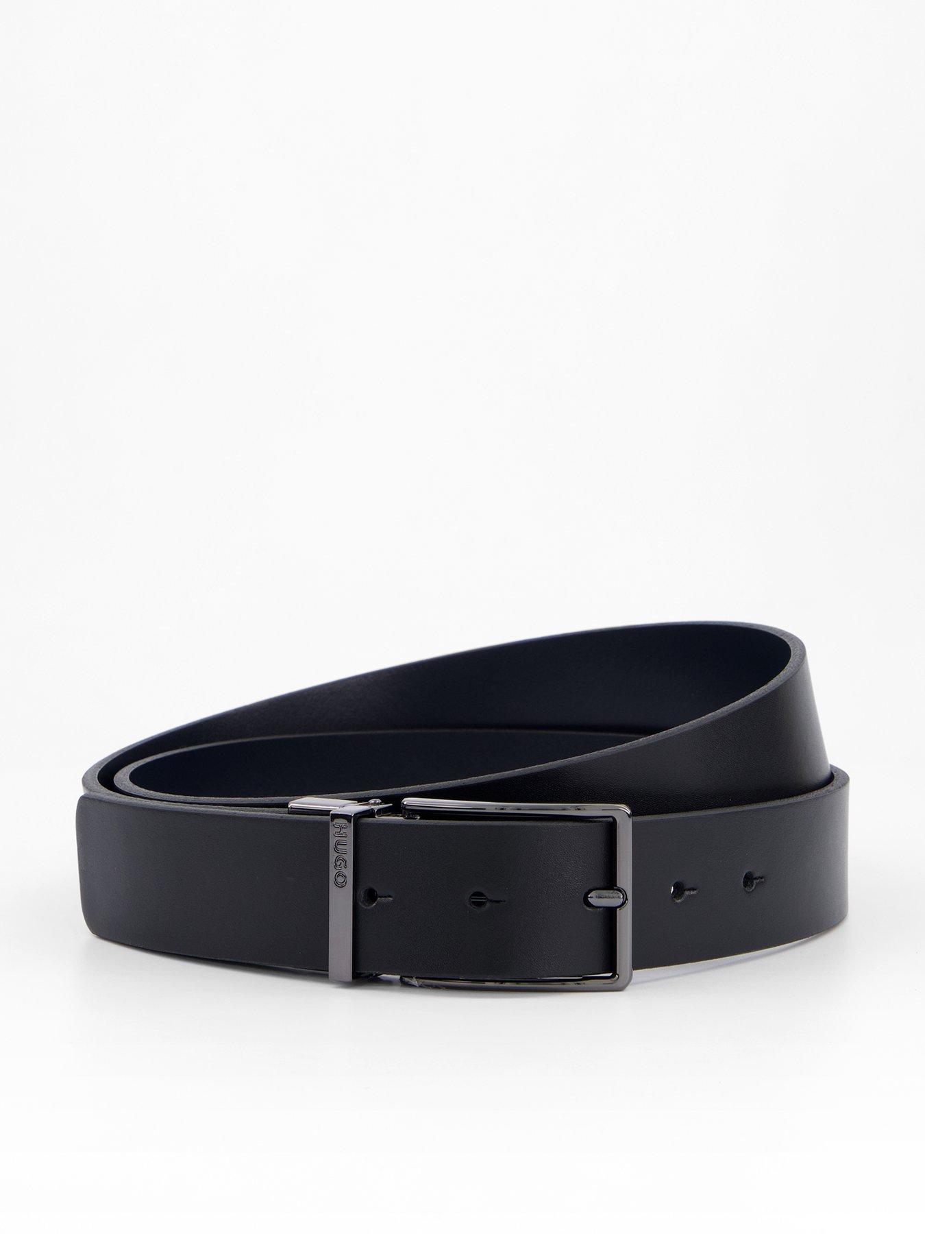 HUGO Giffin Belt Gift Set - Dark Grey