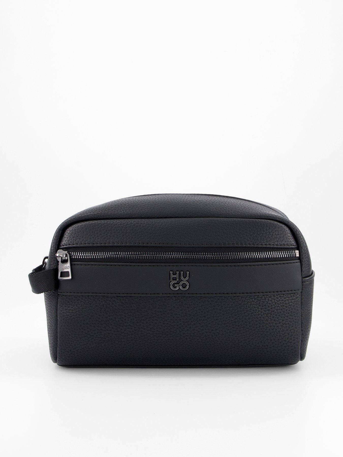 HUGO Quantic Washbag Bag - Black