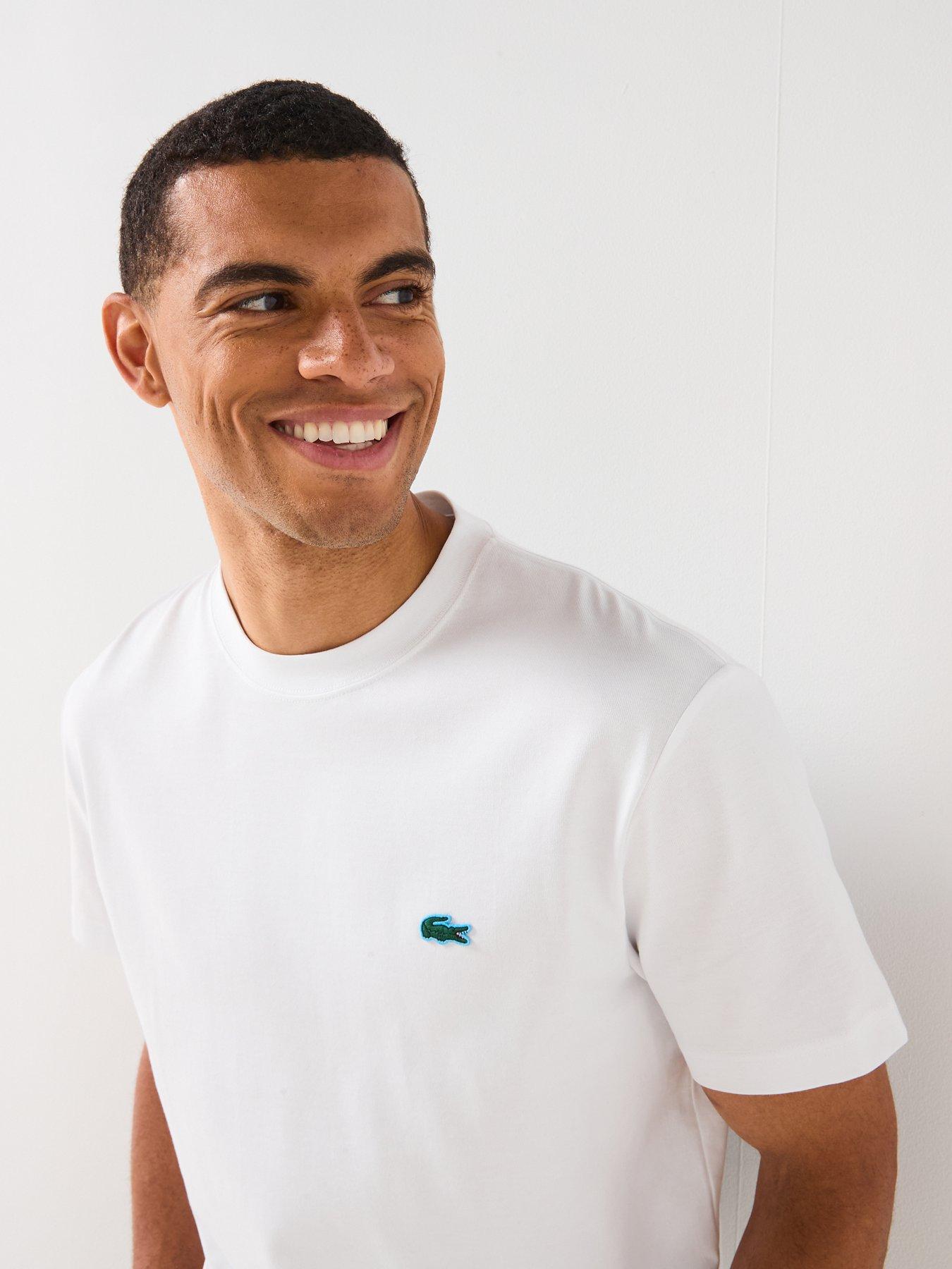  image of lacoste-regular-fit-heavy-jersey-backprint-t-shirtnbsp--white