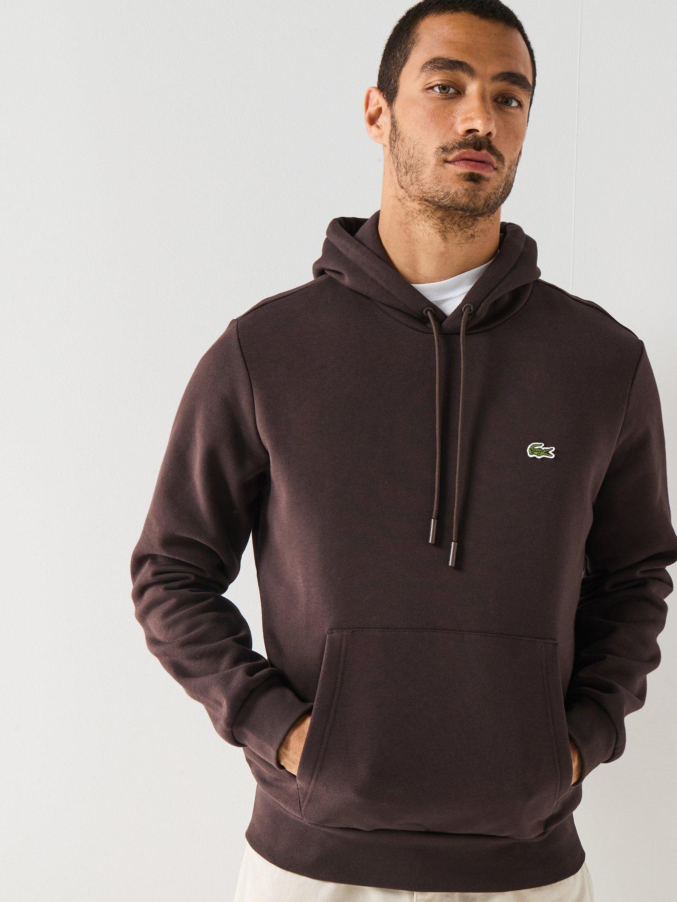 undefined Brushed Fleece Hoodie - Brown