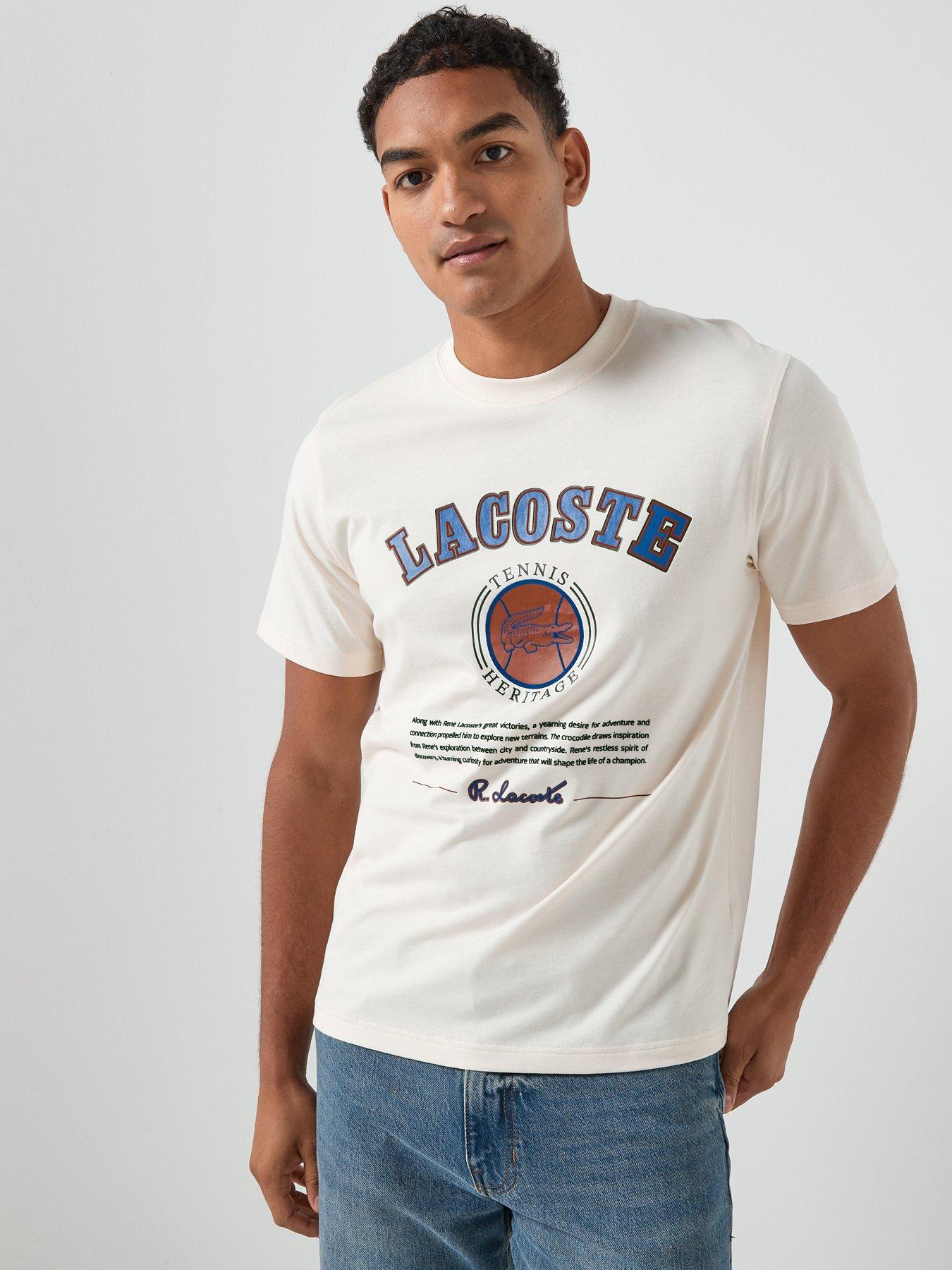 front image of lacoste-regular-fit-printed-jersey-t-shirtnbsp--cream