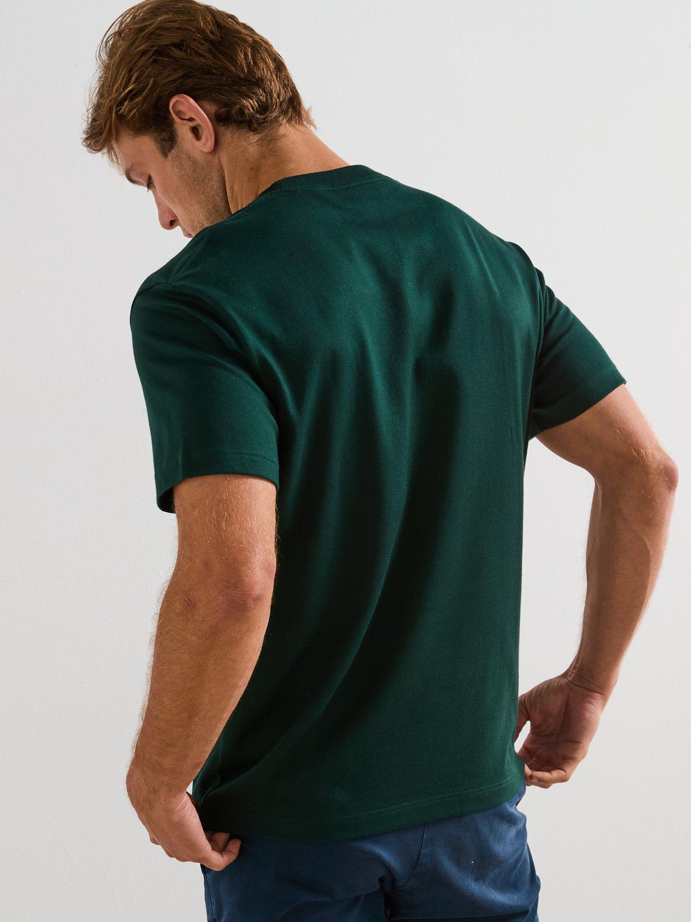 Image 2 of 6 of Lacoste Lacoste Landscape Crocodile T-shirt&nbsp;- Green