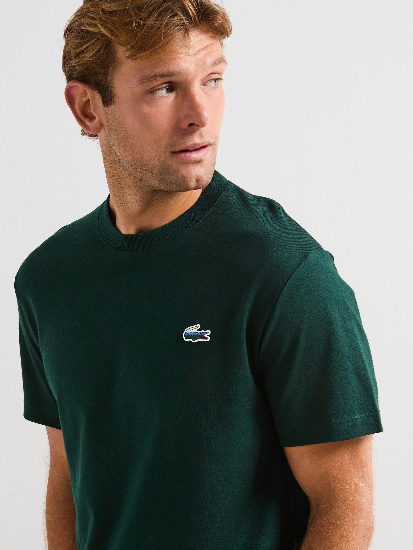 Image 4 of 6 of Lacoste Lacoste Landscape Crocodile T-shirt&nbsp;- Green