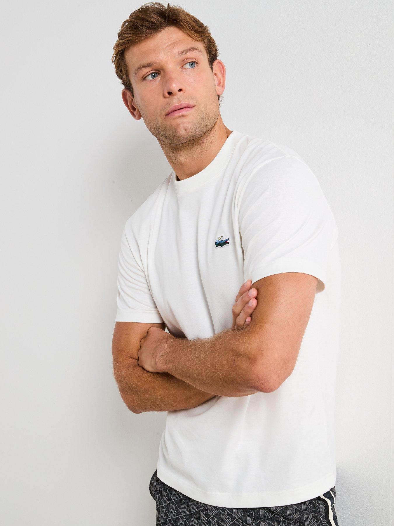 Lacoste Landscape Crocodile T-shirt - White